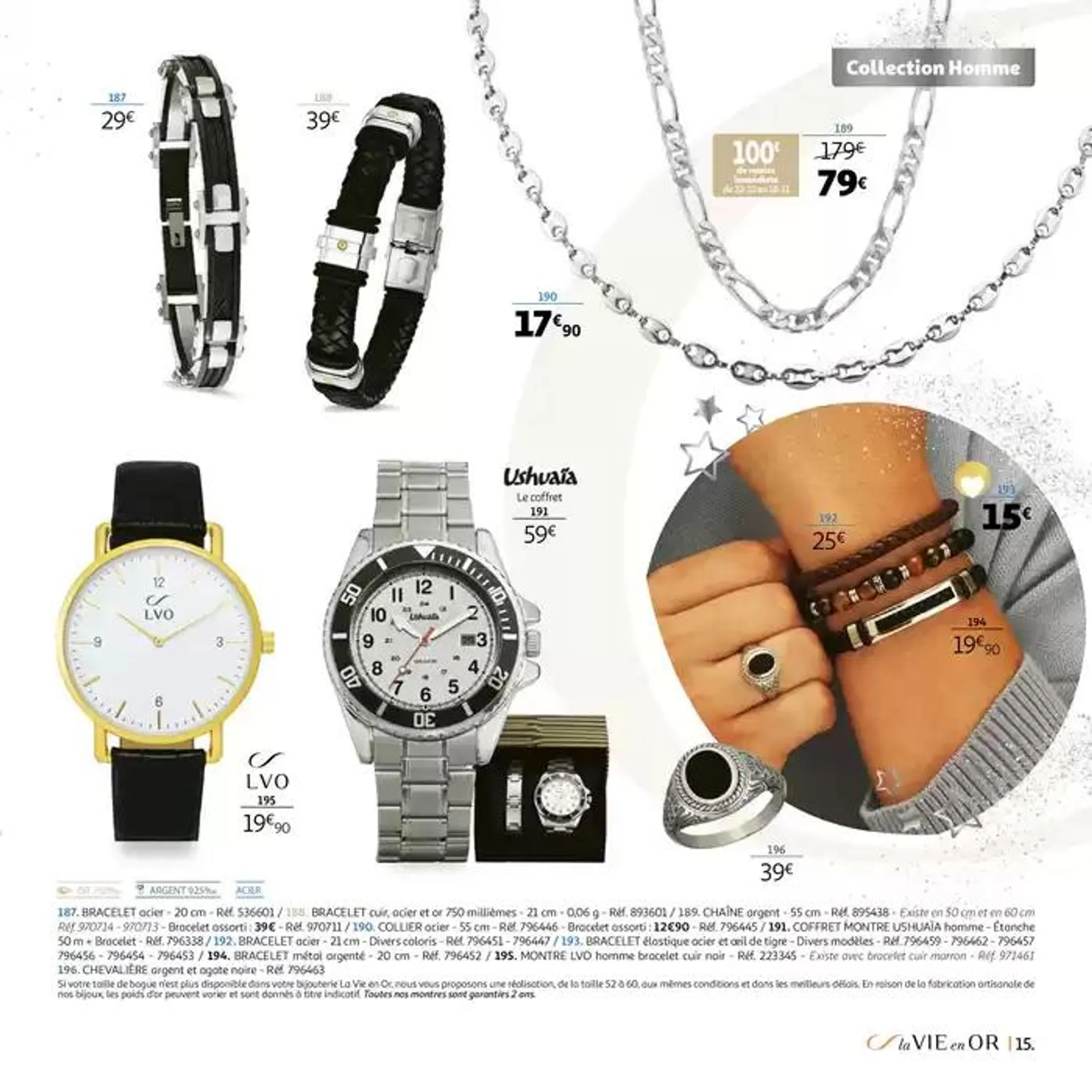 La VIE en OR : collection cadeaux bijoux du 22 octobre au 31 décembre 2024 - Catalogue page 15