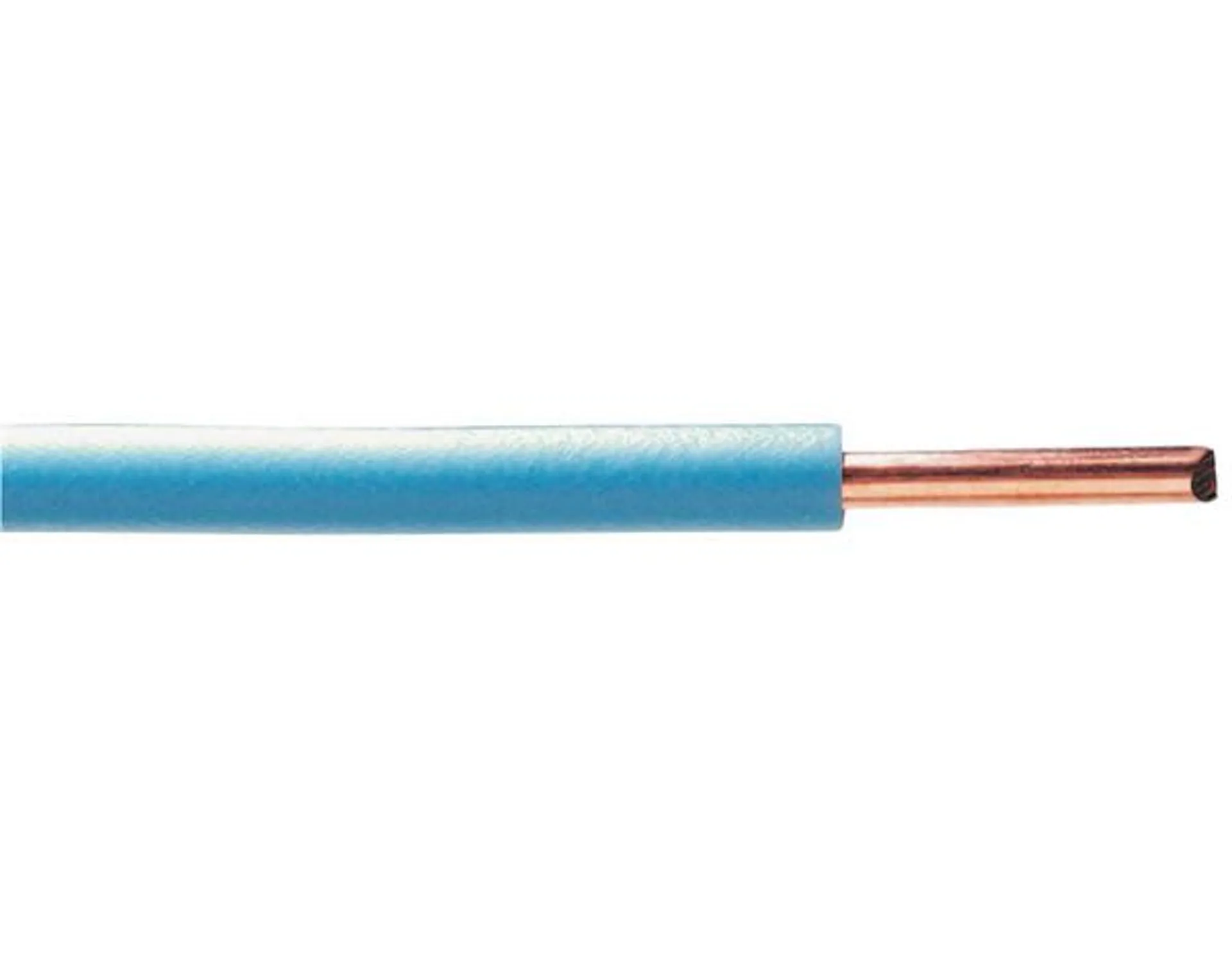 Fil électrique H07VU 2,5 mm² bleu - 100 m