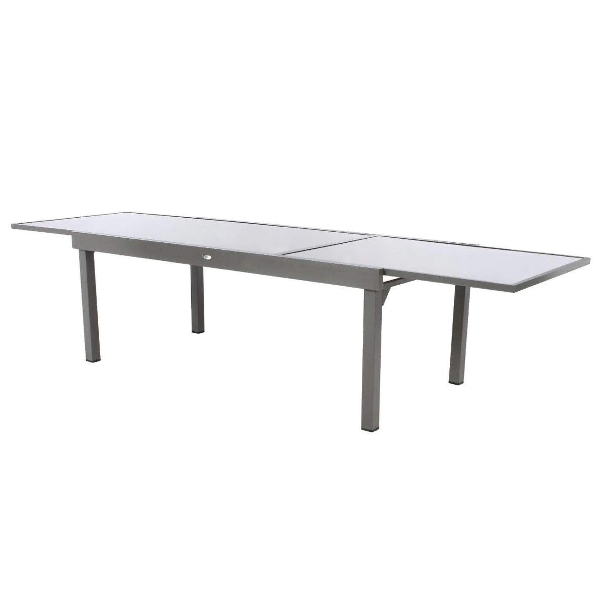 Table Piazza de 12 places - Marron