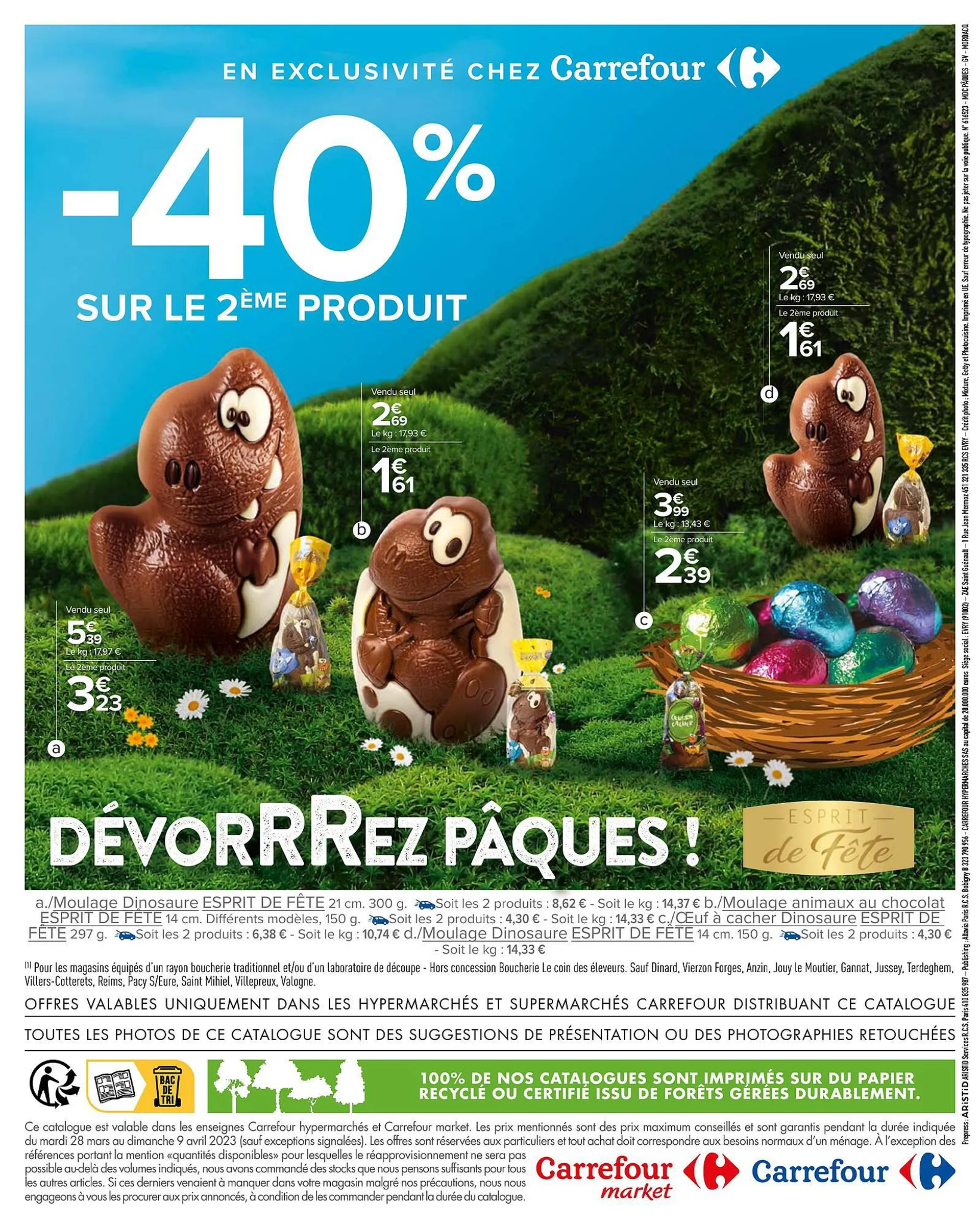 Catalogue Carrefour - Les Recettes Pâques - 16