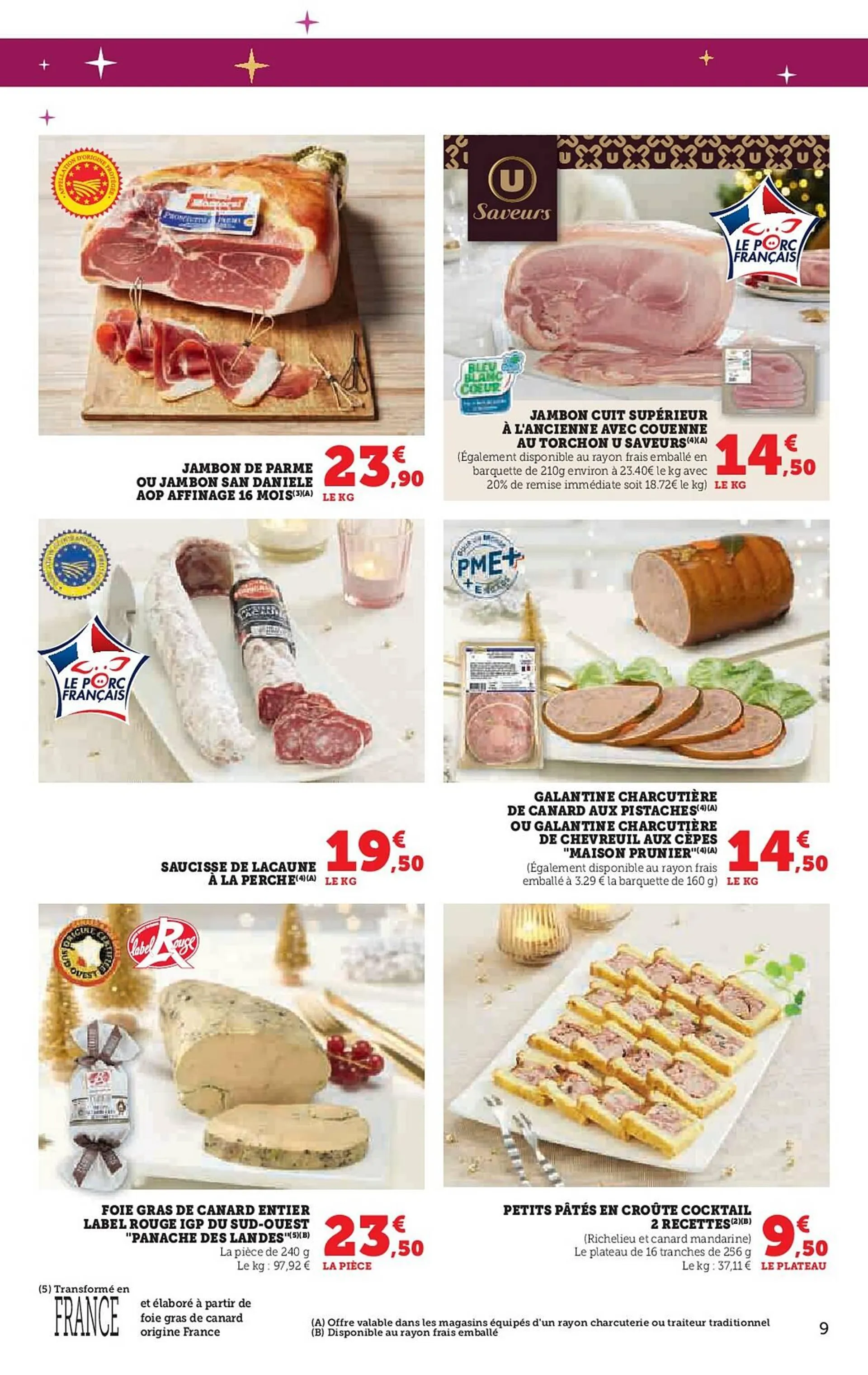 Catalogue Super U du 17 décembre au 24 décembre 2024 - Catalogue page 9