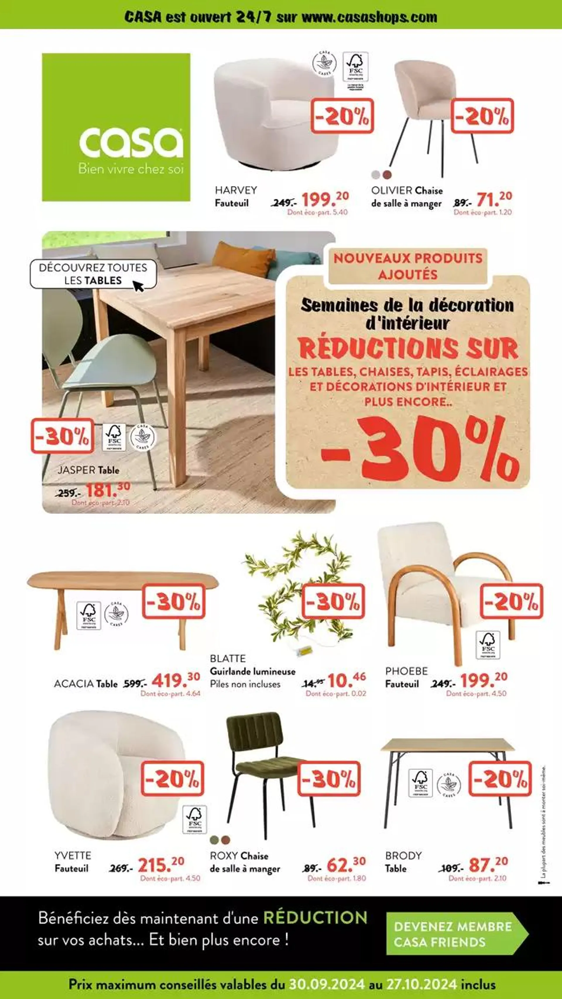 Semaines de la décoration d'intérieur du 21 octobre au 27 octobre 2024 - Catalogue page 1