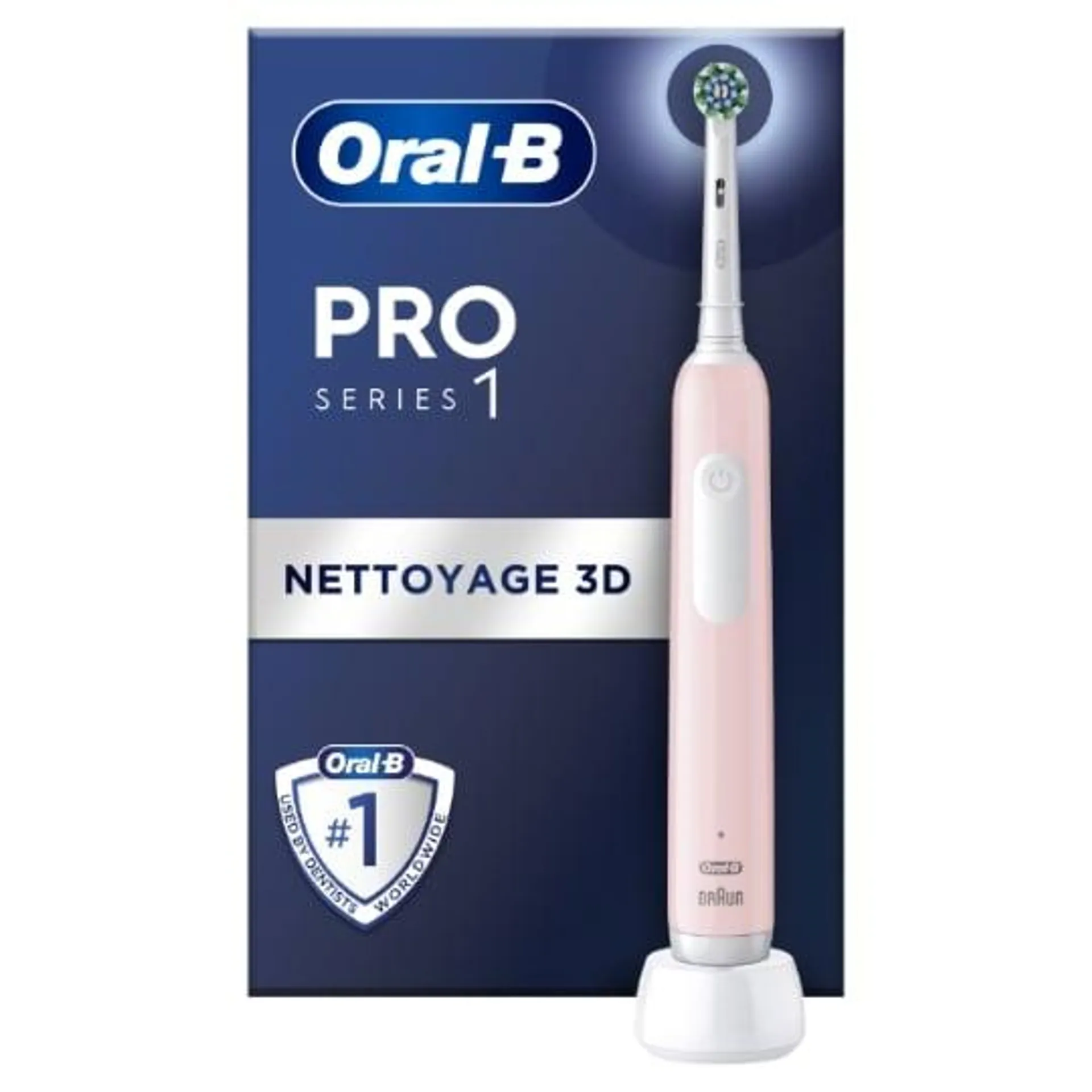 Brosse à Dents Nettoyage 3D Pro Series 1 Avec Chargeur ORAL-B