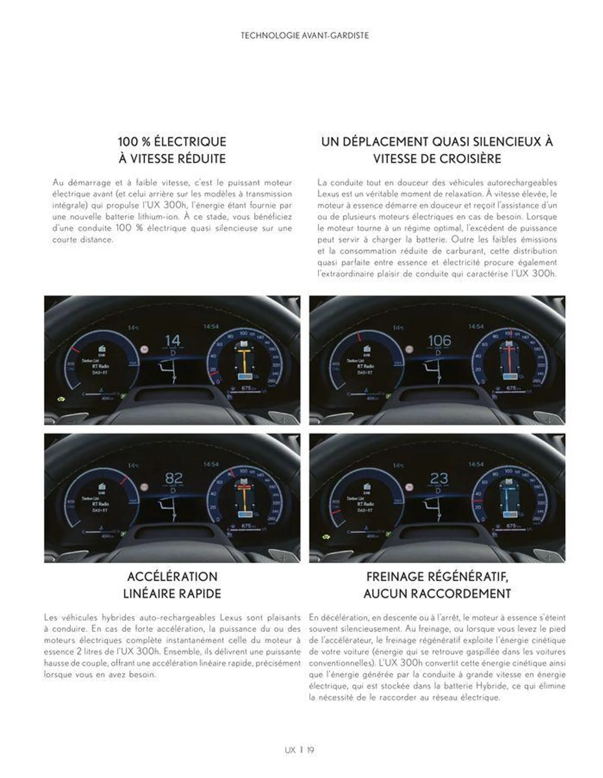 Lexus HYBRIDE AUTO-RECHARGEABLE du 24 juin au 28 février 2025 - Catalogue page 19