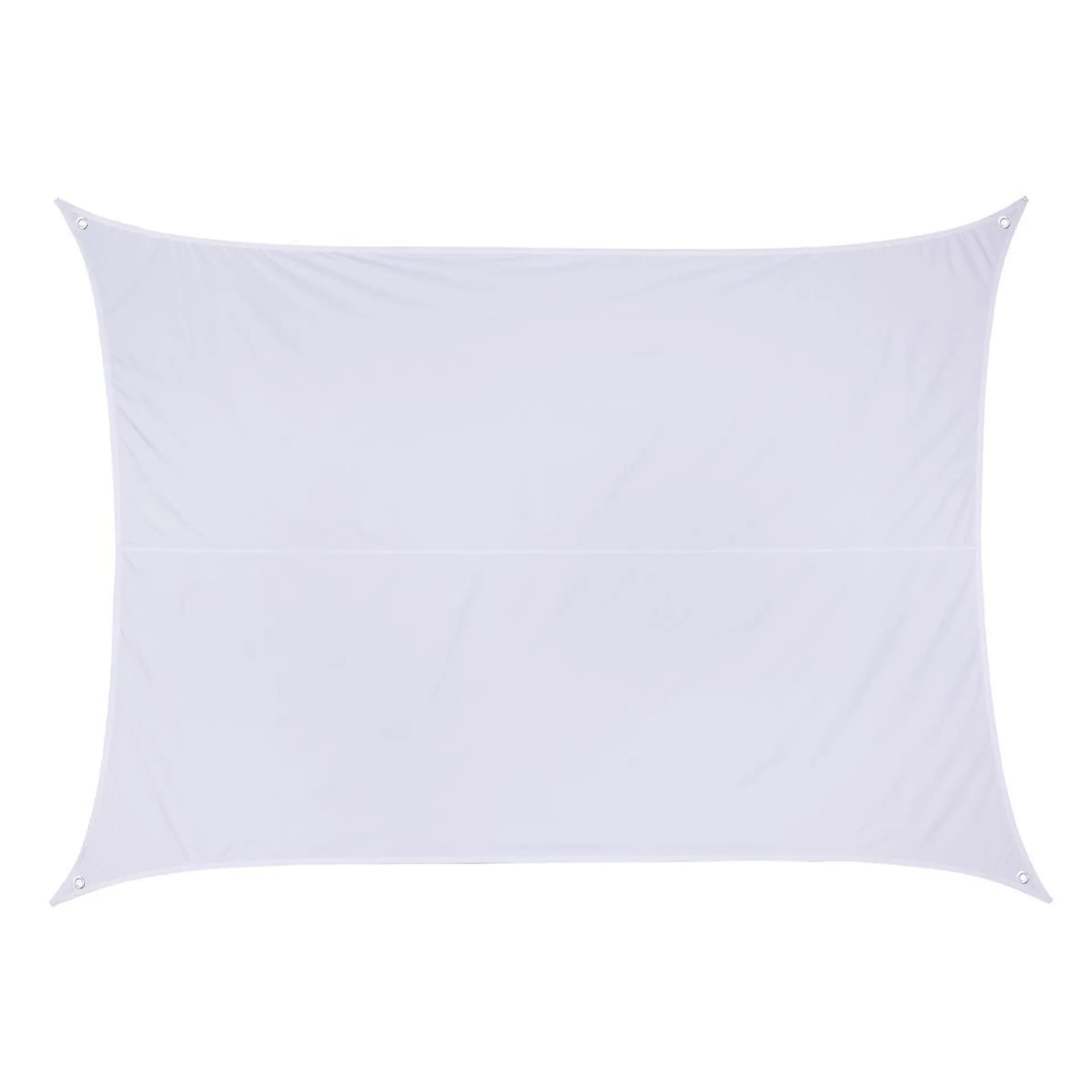 Voile d'ombrage Anori - 3 x 4 m - Blanc - HESPERIDE