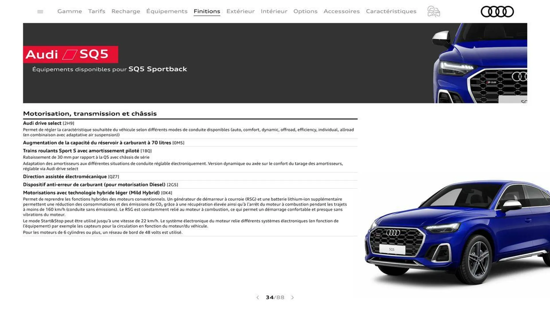 Audi Q5 du 20 août au 31 décembre 2024 - Catalogue page 34