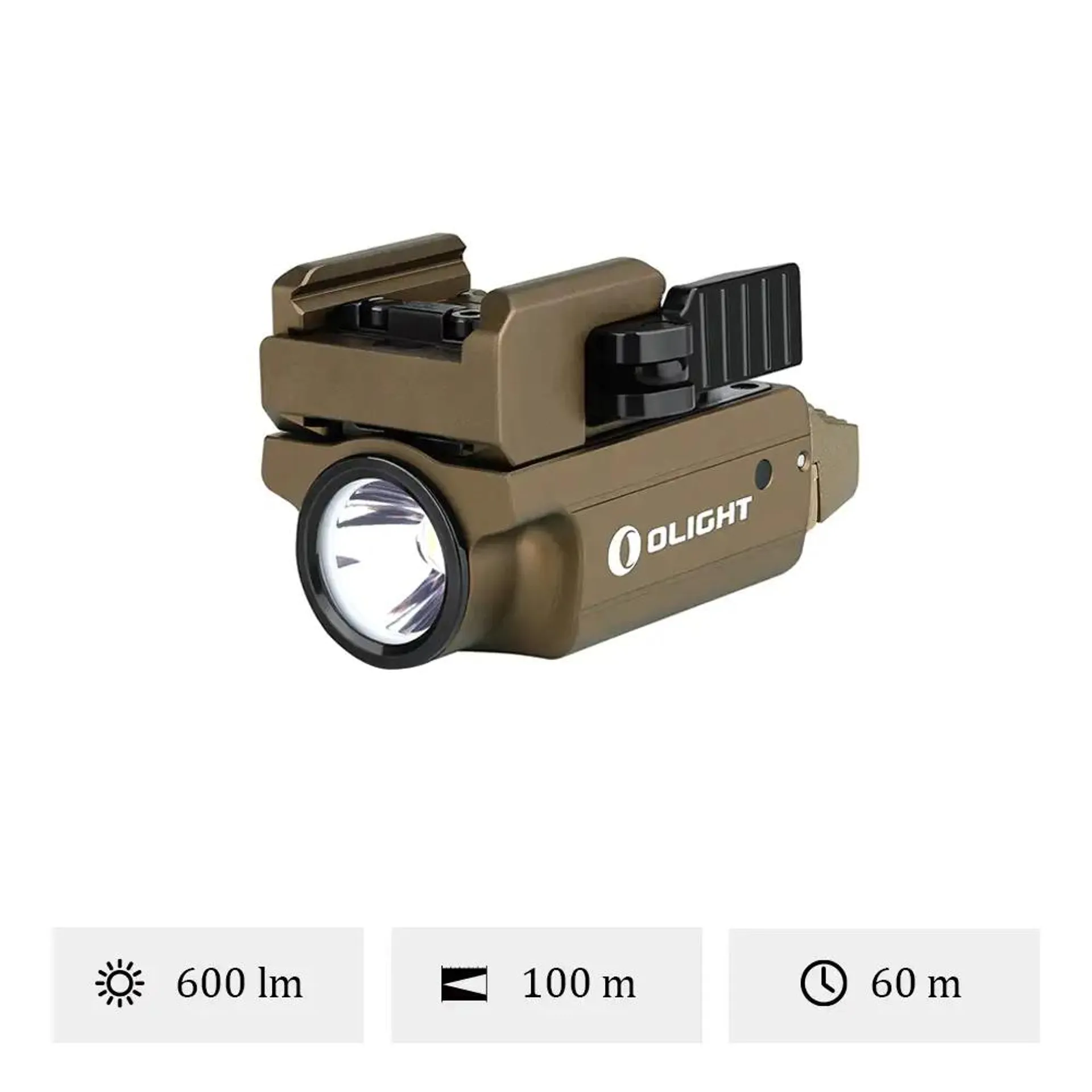Olight PL Mini 2 Valkyrie - Lampe Tactique Rechargeable