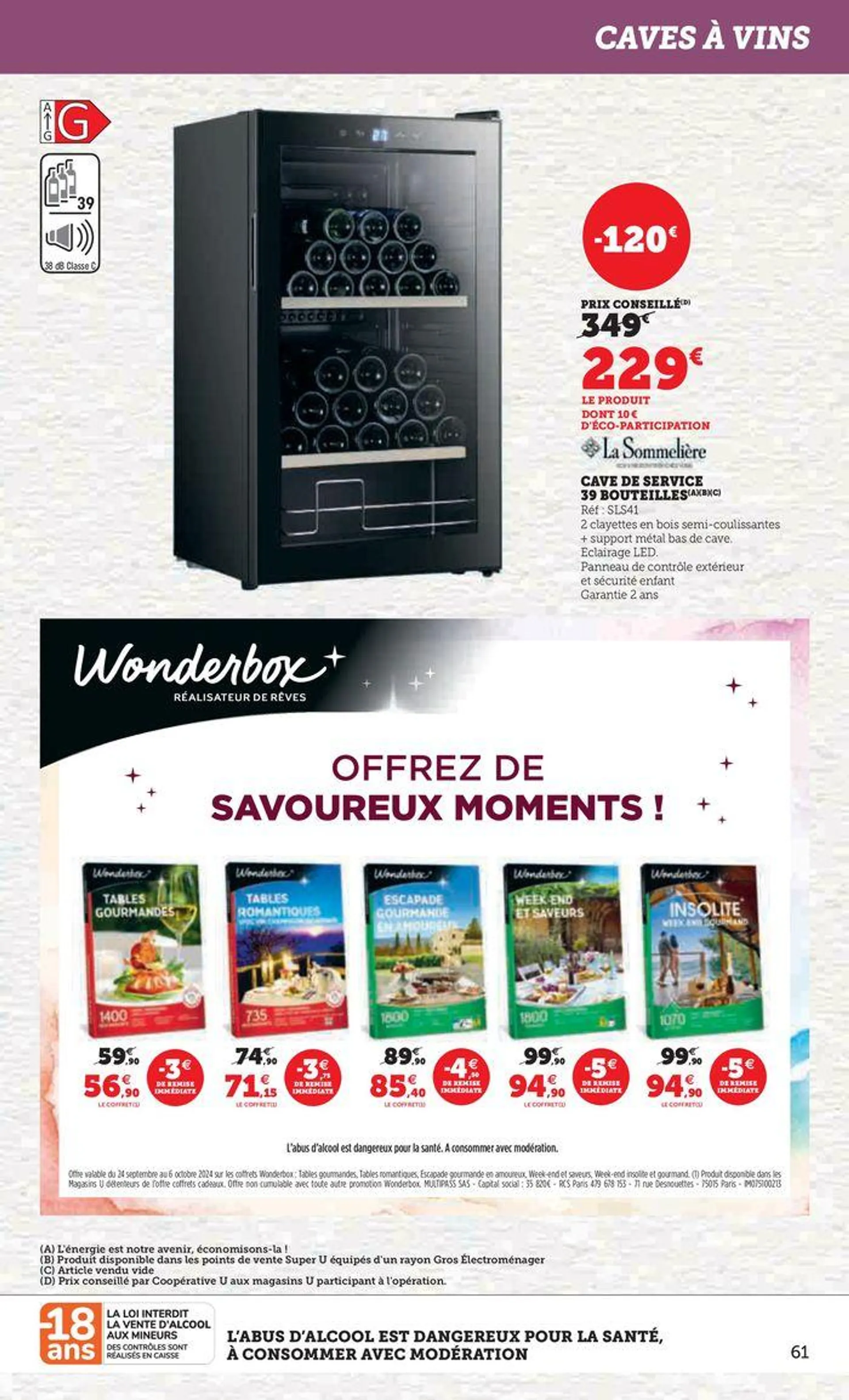 Foire aux Vins d'Automne du 24 septembre au 6 octobre 2024 - Catalogue page 61