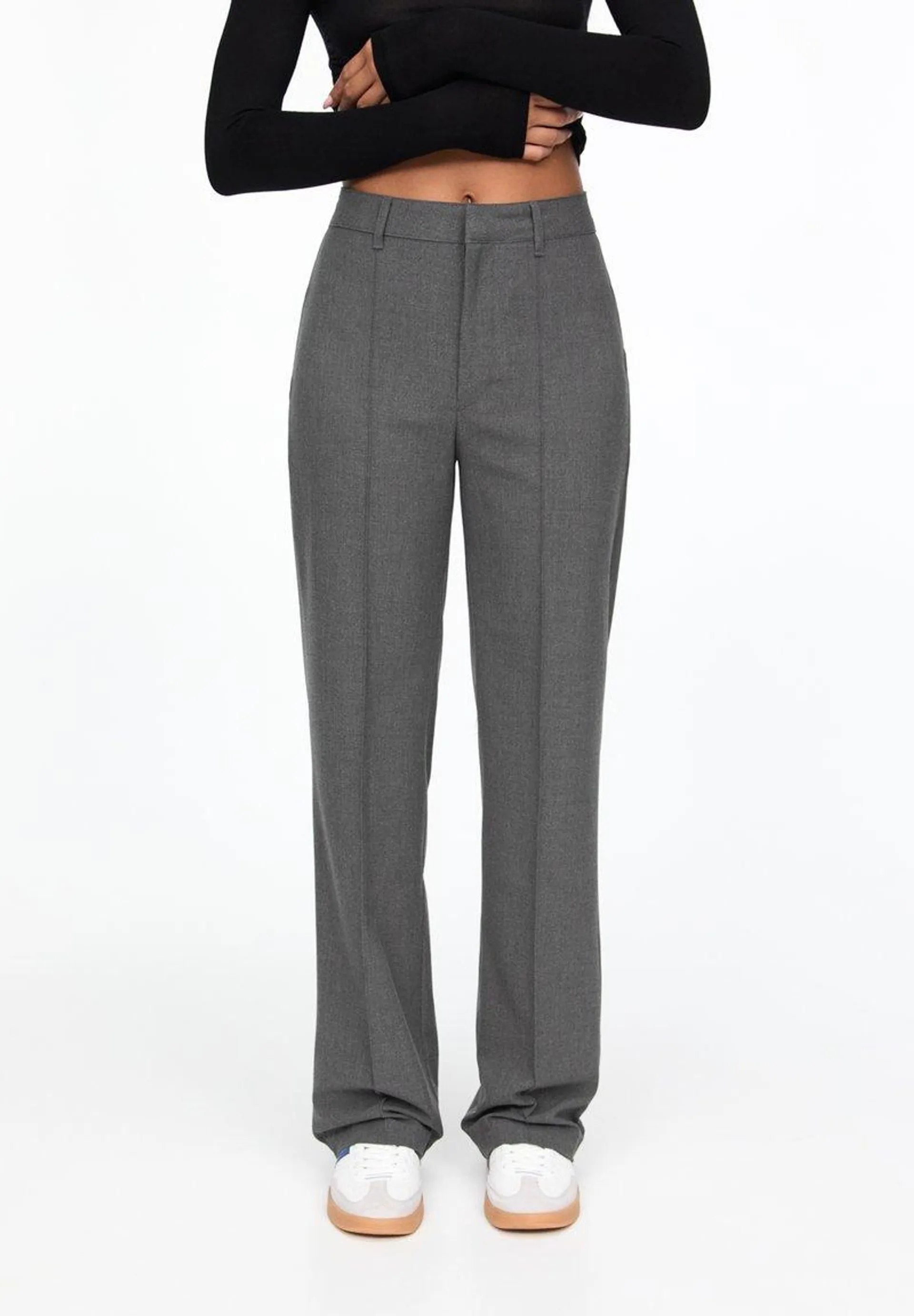 SEAMED - Pantalon classique - grey