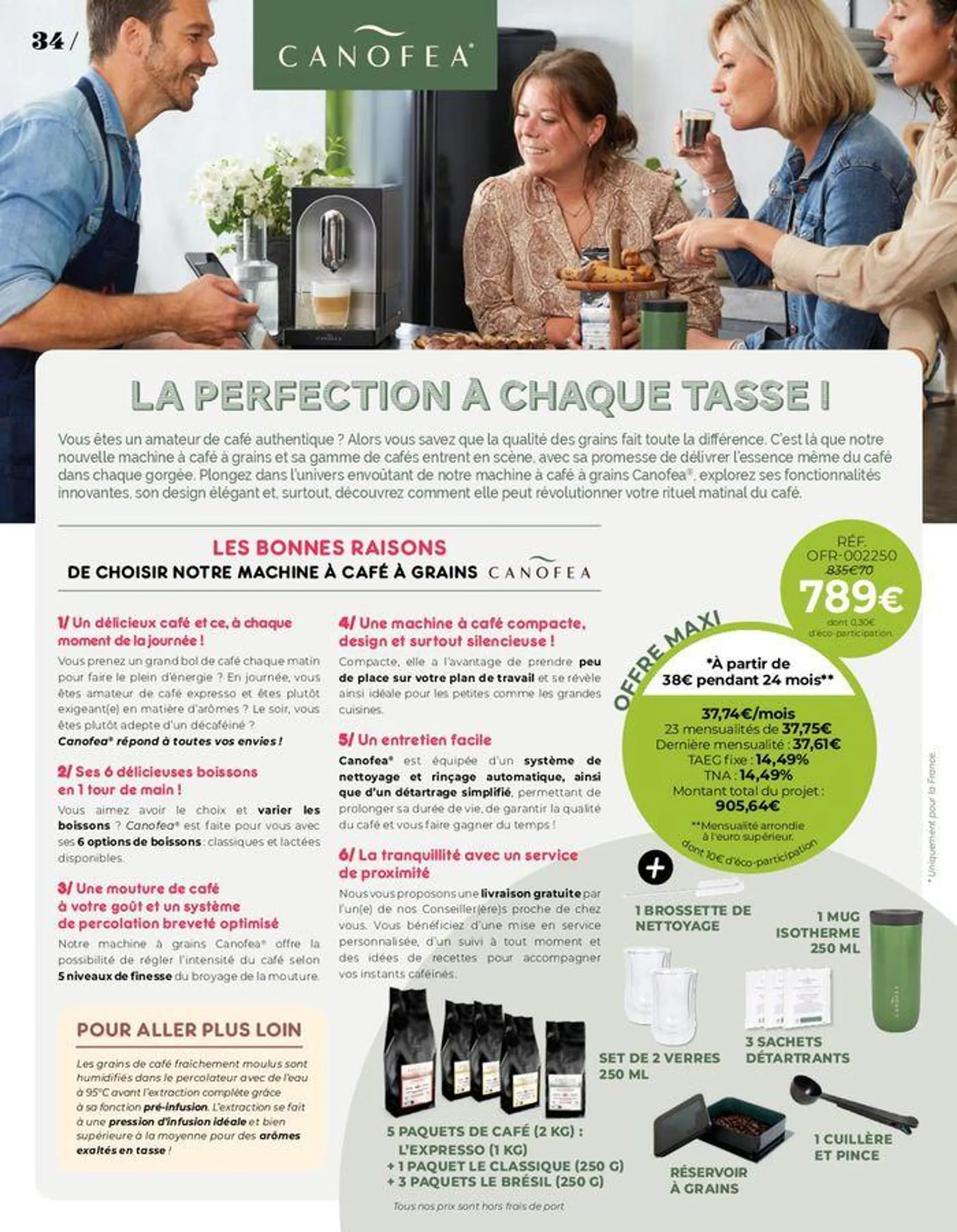 8 recettes offertes du 19 septembre au 30 janvier 2025 - Catalogue page 34