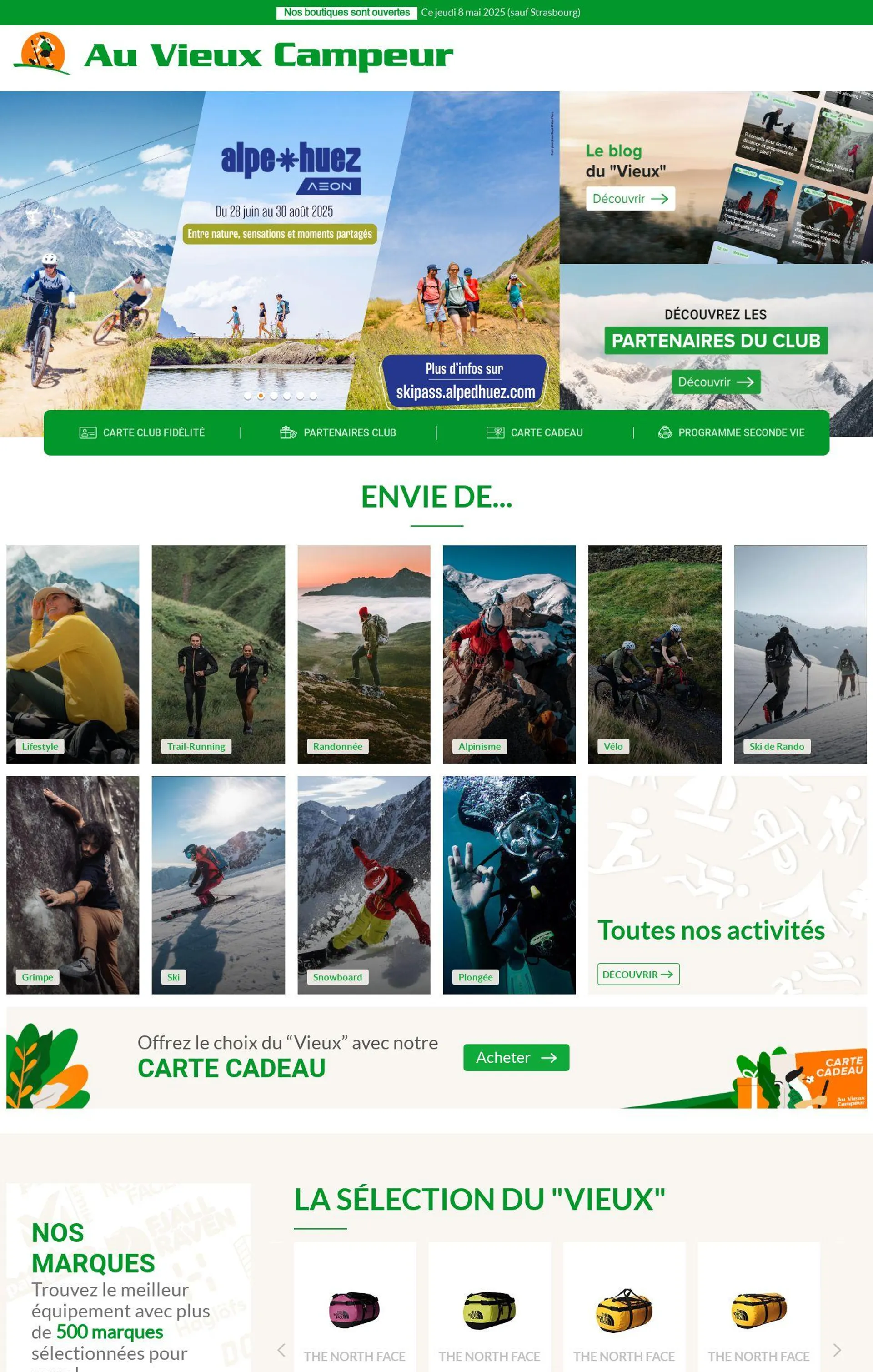 Au Vieux Campeur Catalogue actuel - 1