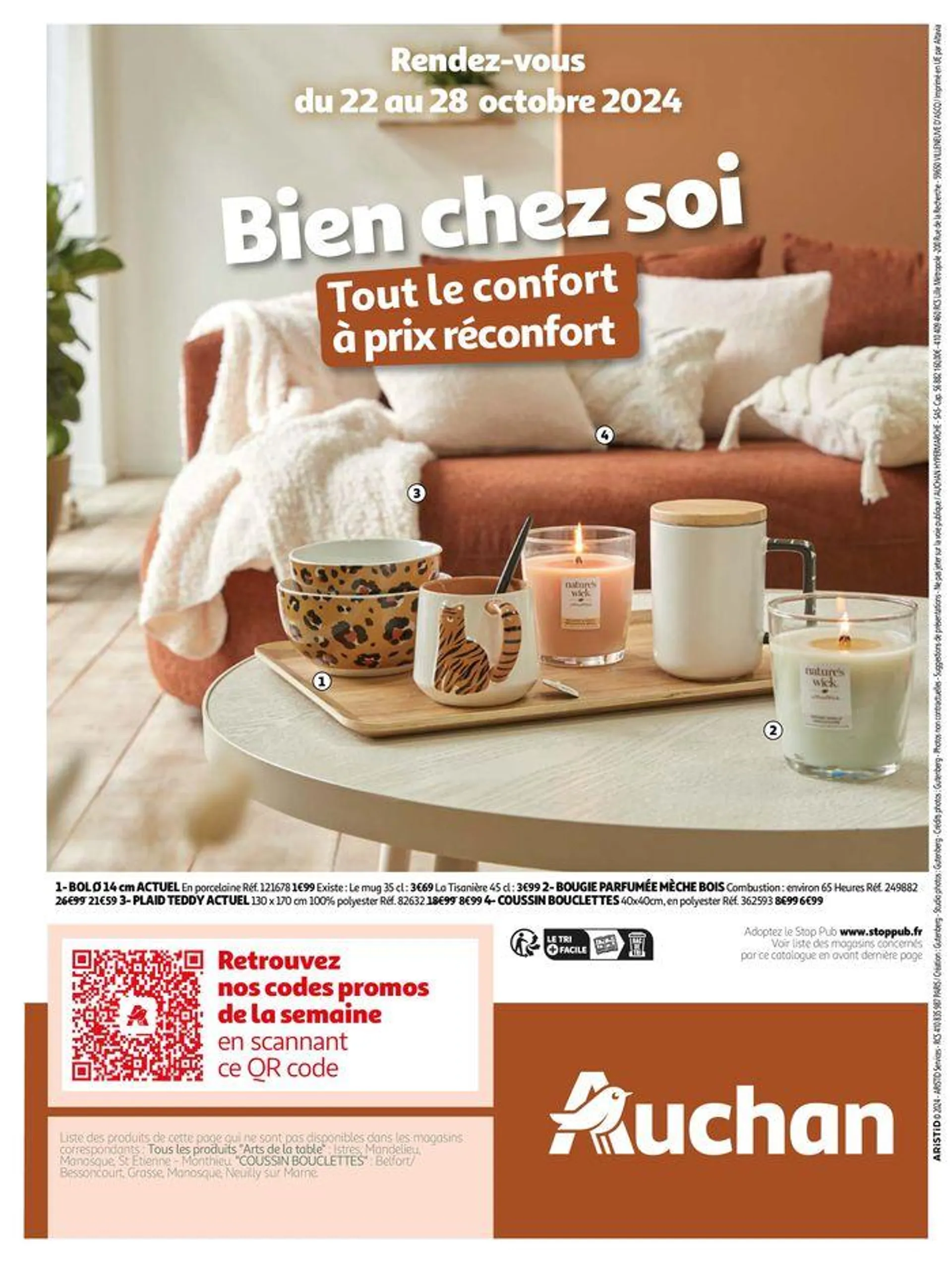 Collection Déco : Si bien chez soi du 10 septembre au 28 octobre 2024 - Catalogue page 24