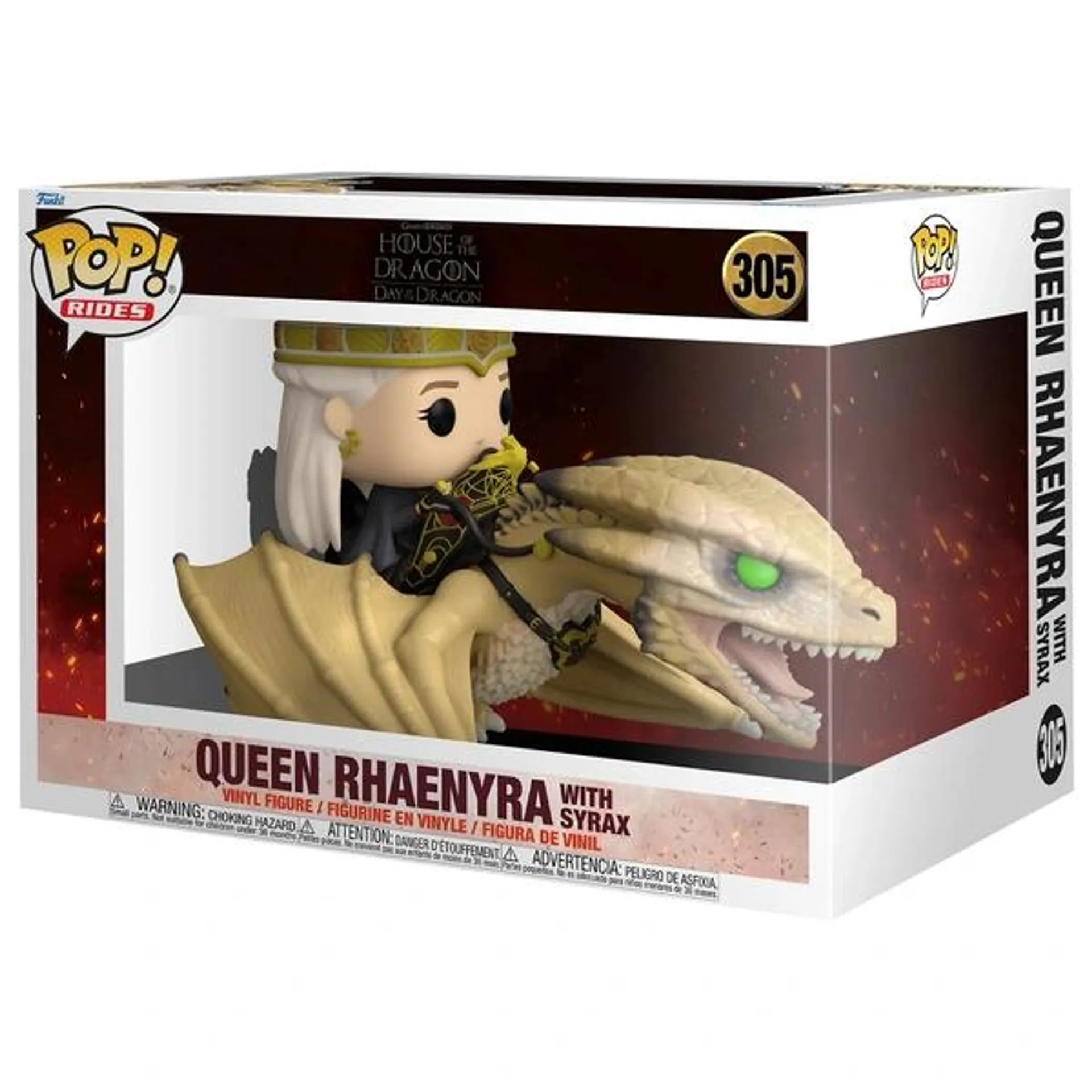 Funko POP! Figurine 305 House Of The Dragon Rhaenyra avec Syrax