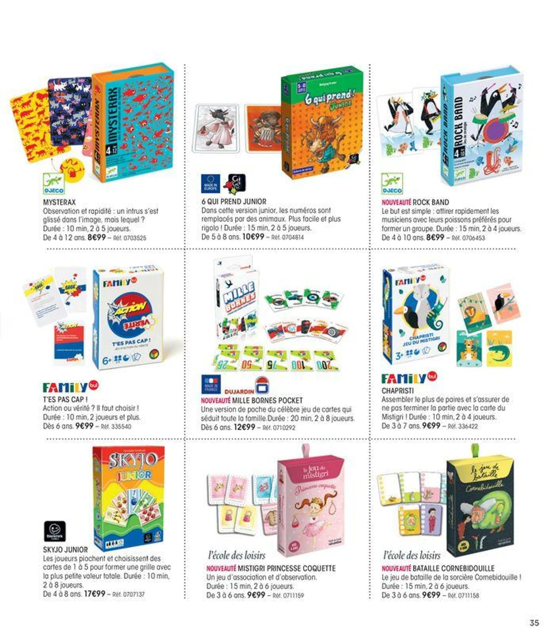 Catalogue printemps-été du 9 avril au 31 août 2024 - Catalogue page 35