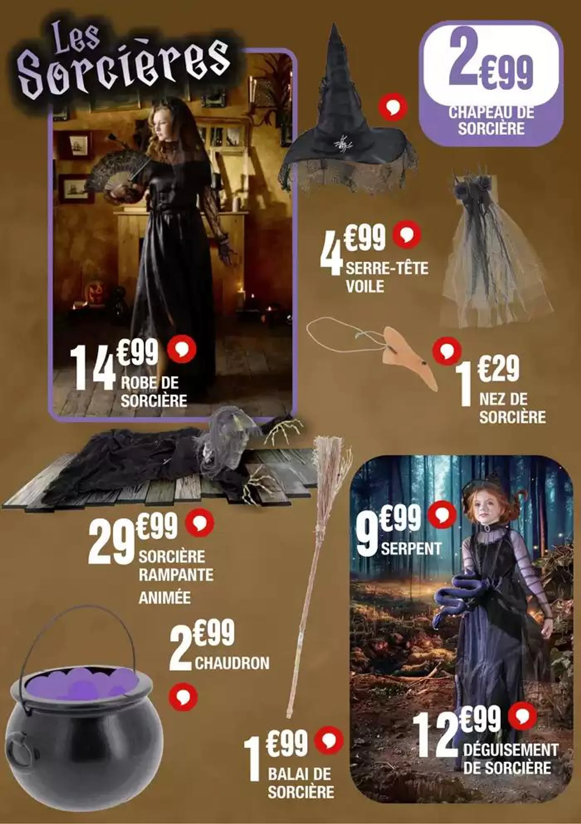 Sortez vos citrouilles et vos balais : la nuit d'Halloween approche ! du 1 octobre au 31 octobre 2024 - Catalogue page 7