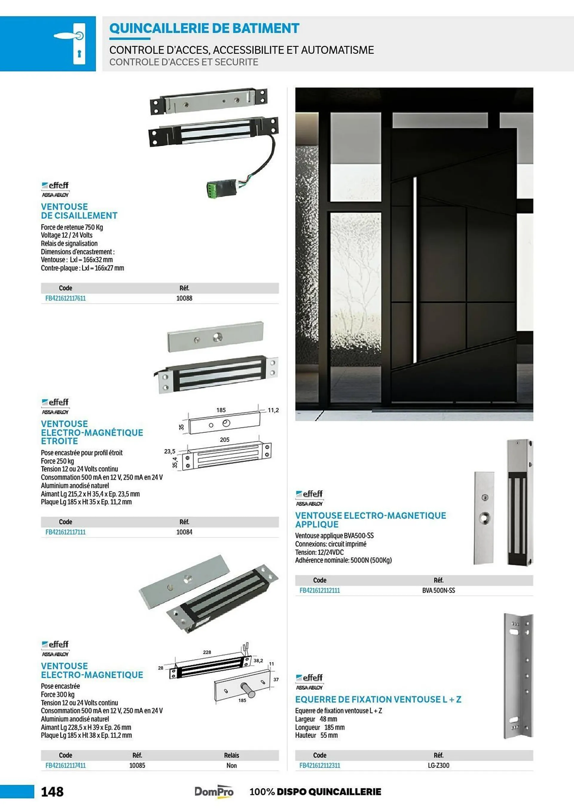 Catalogue DomPro du 8 juillet au 4 janvier 2025 - Catalogue page 148