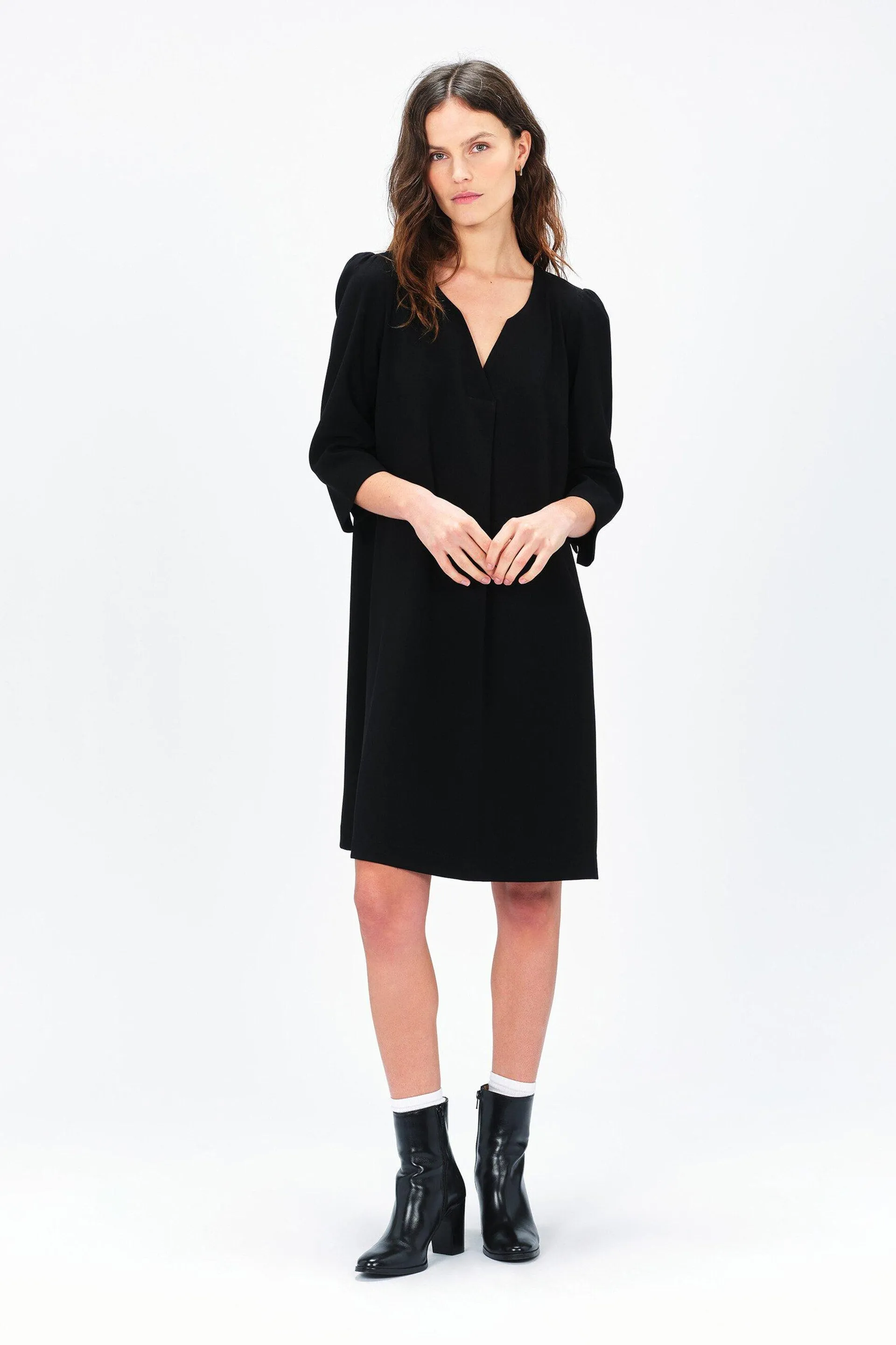 Robe minda noir femme