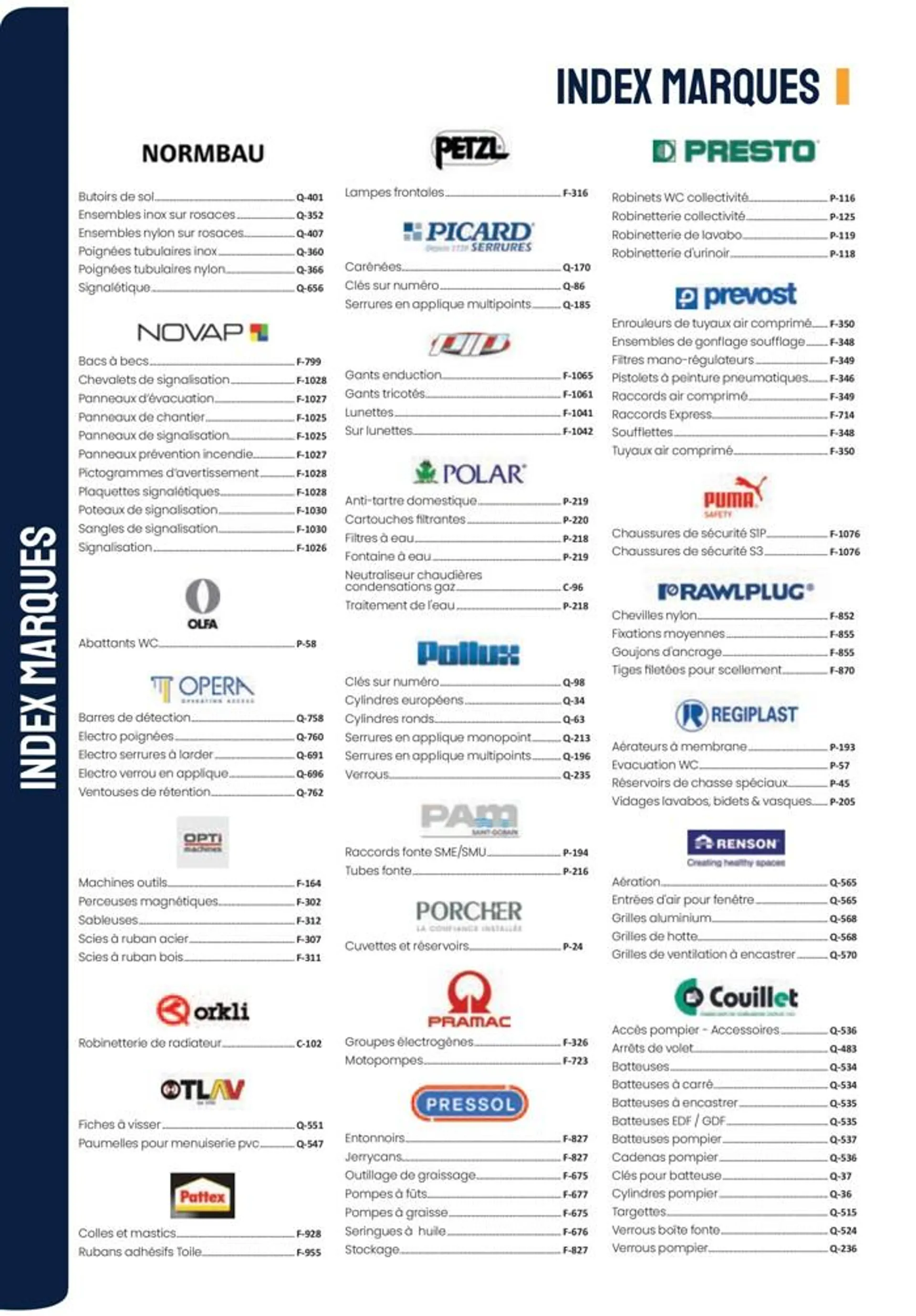 Au Forum du Bâtiment Plus proche,Plus pro du 4 mai au 31 décembre 2024 - Catalogue page 62