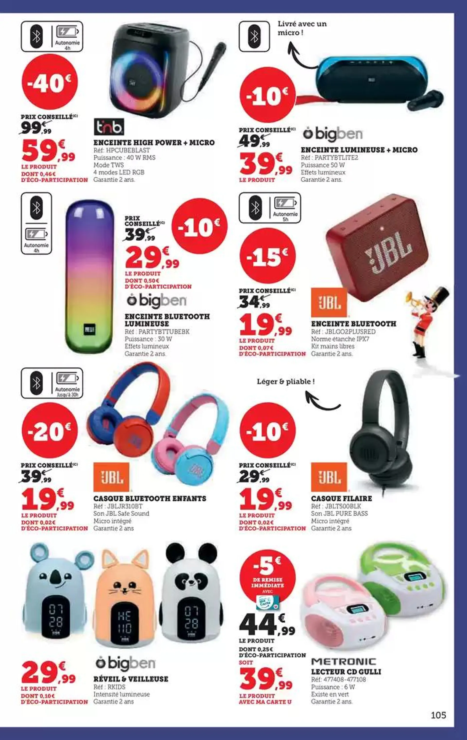 Jouets du 22 octobre au 8 décembre 2024 - Catalogue page 105