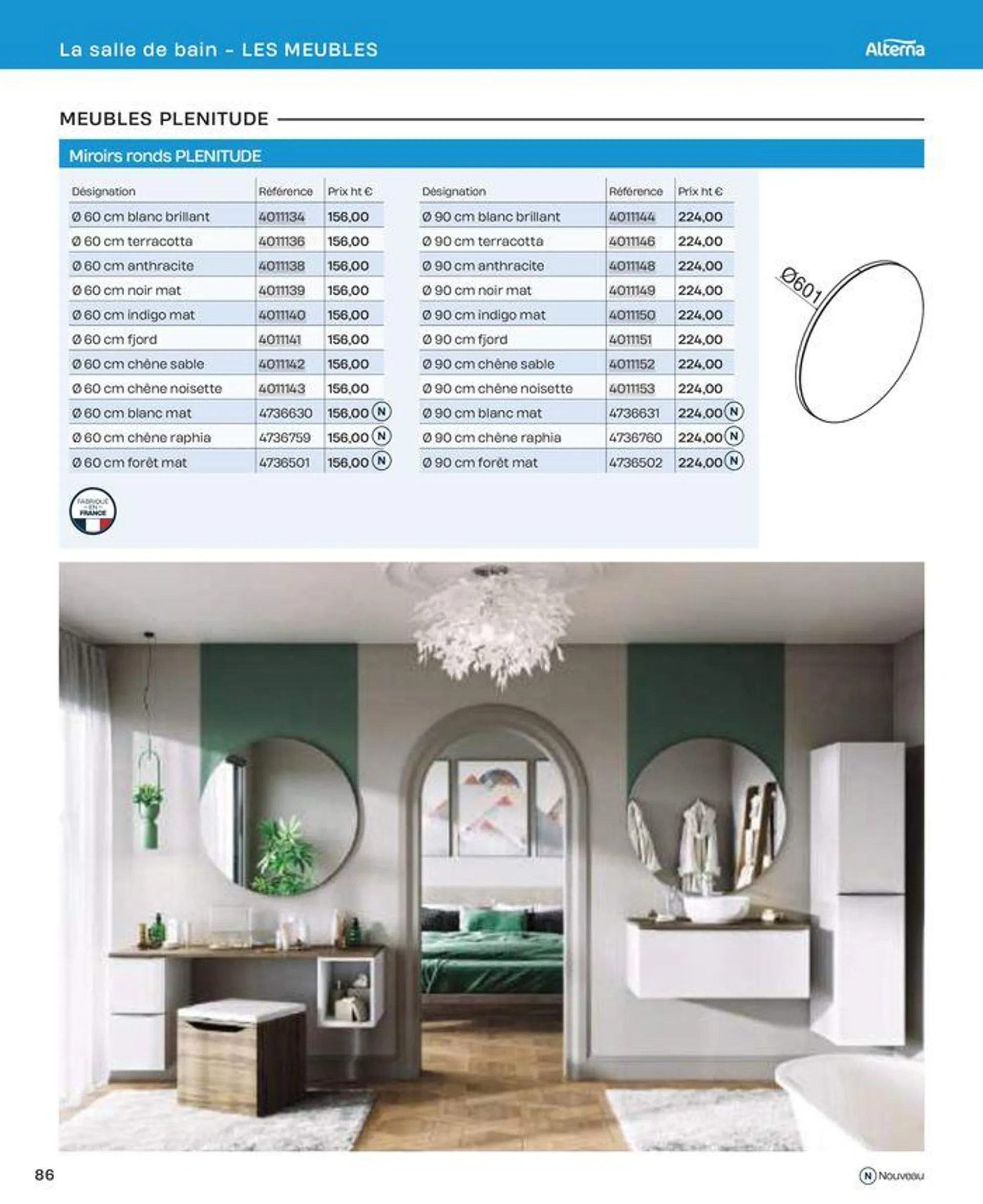 La salle de bain en toute sérénité du 2 juillet au 31 décembre 2024 - Catalogue page 86