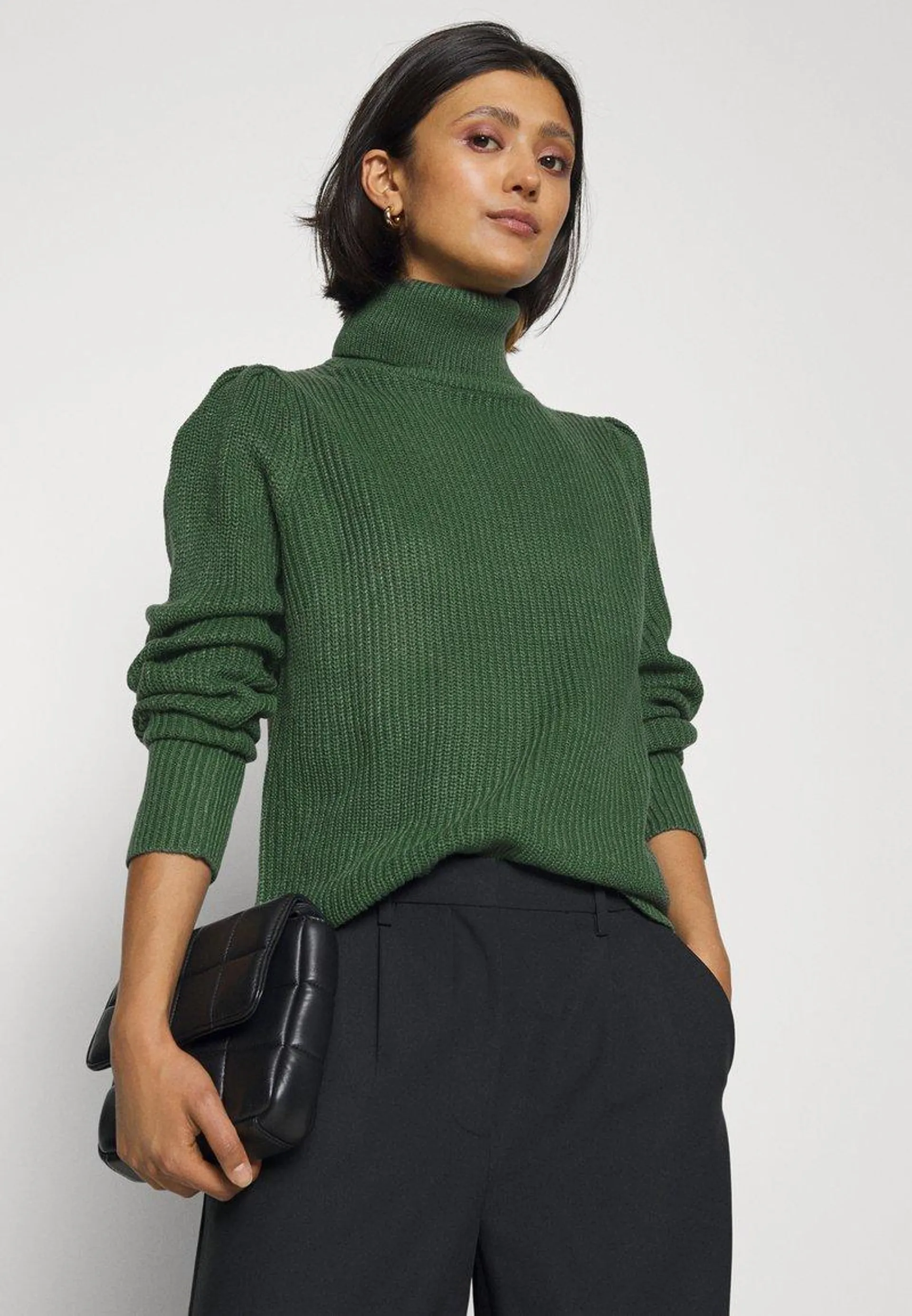 VILOU ROLLNECK - Pullover - pineneedle