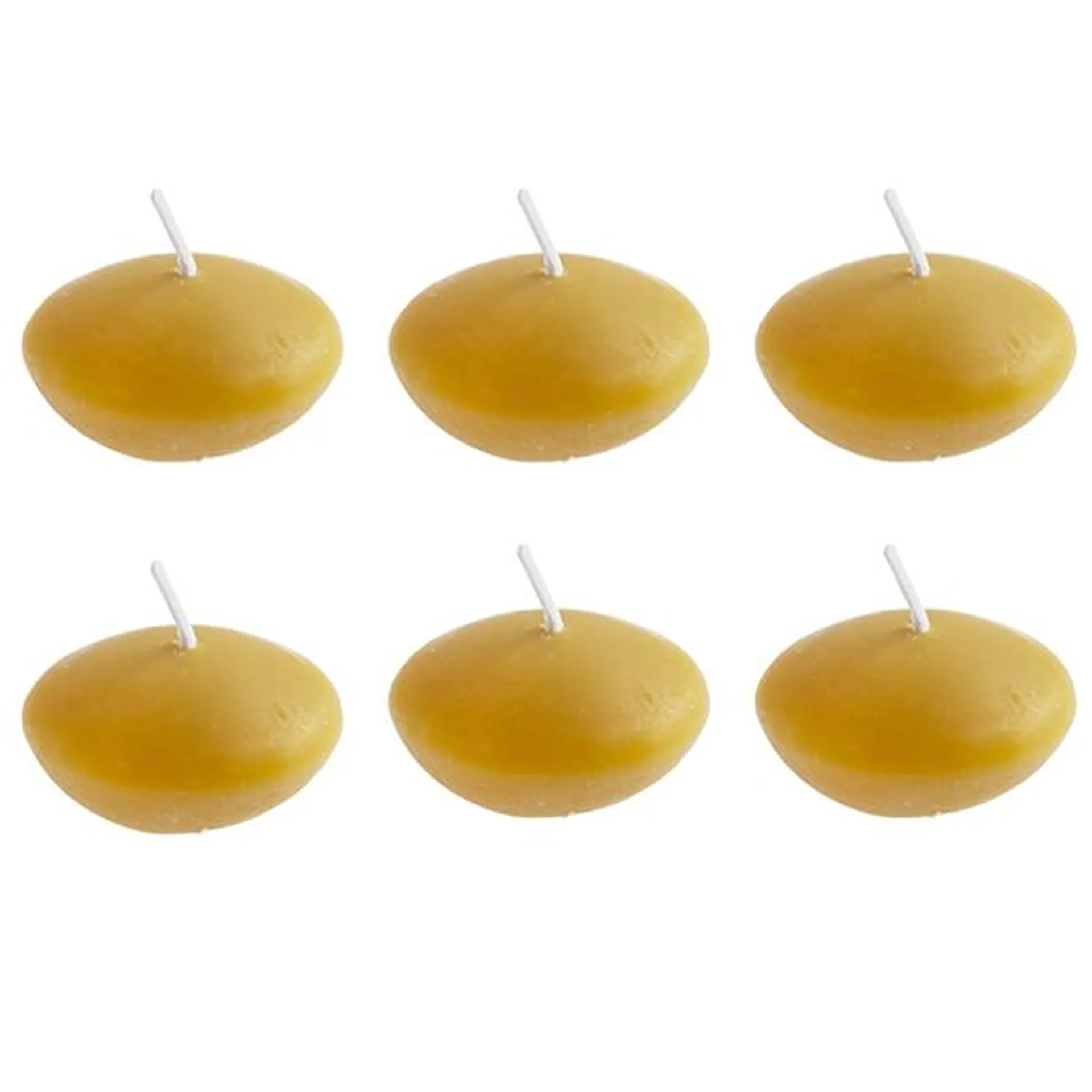 Pack velas flotantes cera de abeja