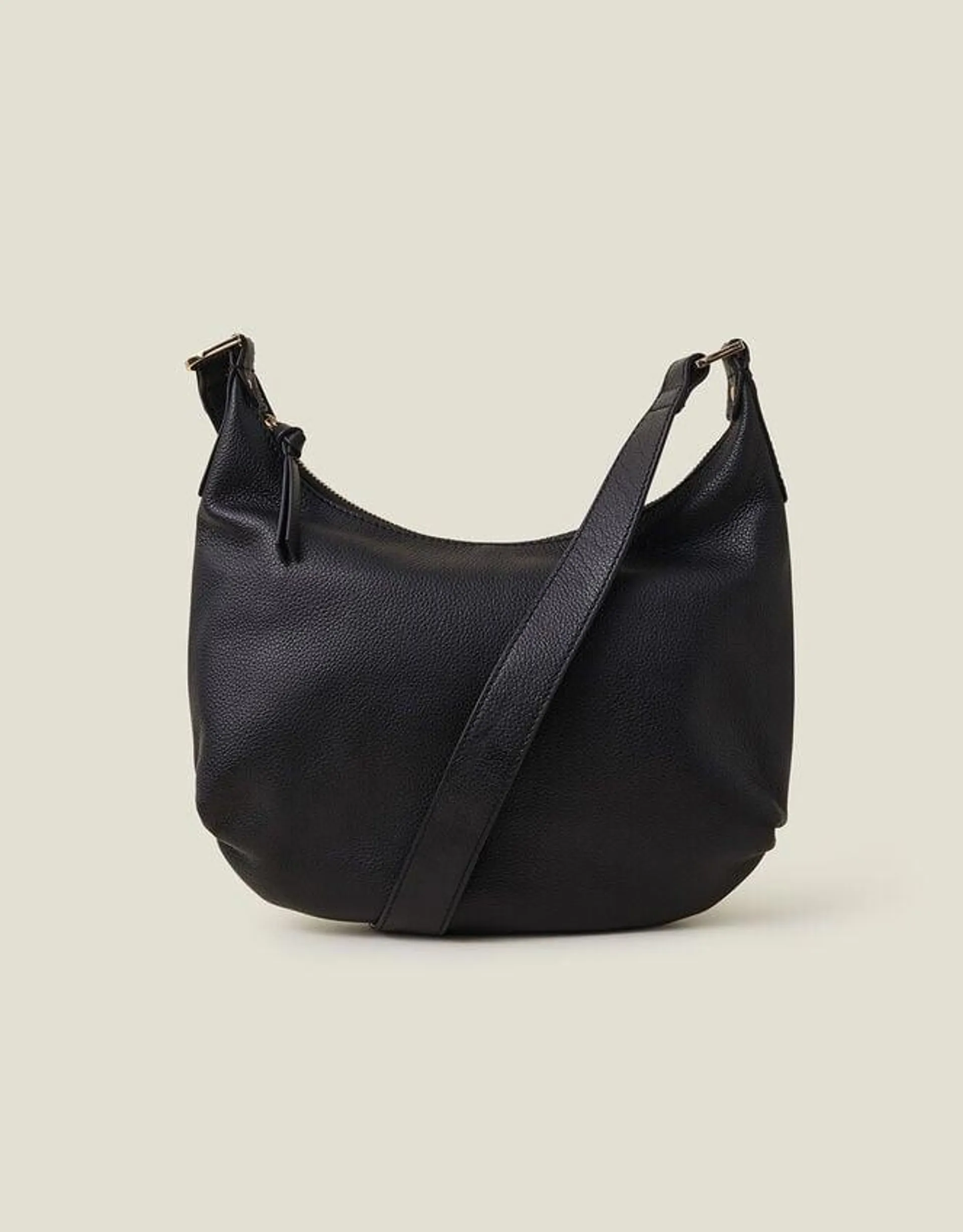 Leather Medium Scoop Bag