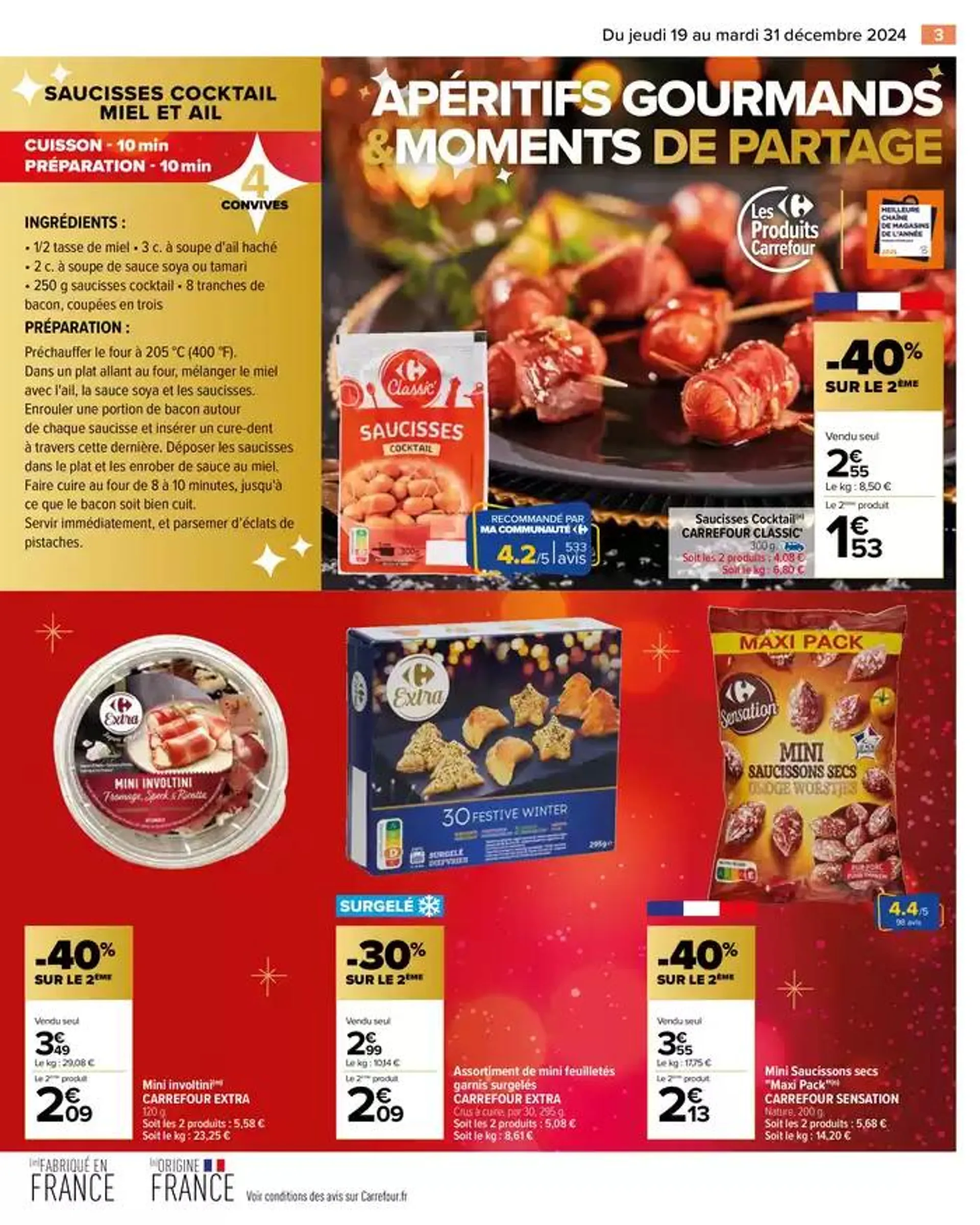 JOYEUSES FÊTES ET MEILLEURS PRIX du 19 décembre au 31 décembre 2024 - Catalogue page 5