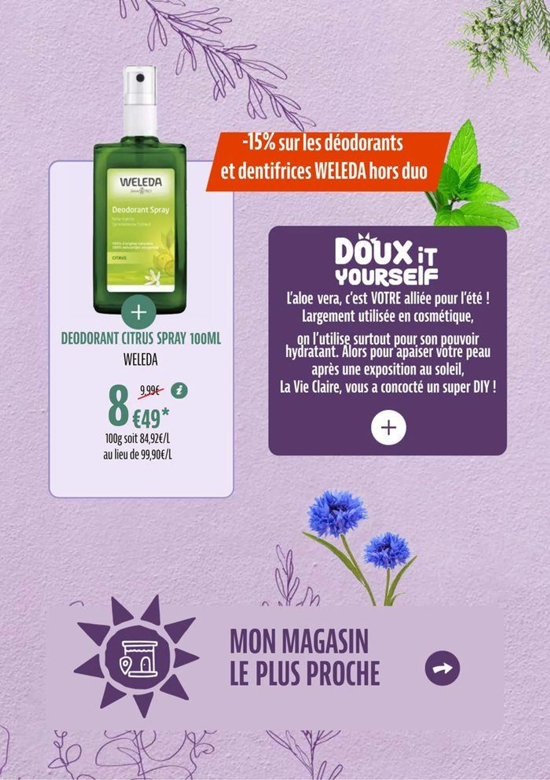 TOUTES NOS PROMOS BIO POUR UN ÉTÉ SAVOUREUX du 1 juillet au 31 juillet 2024 - Catalogue page 46