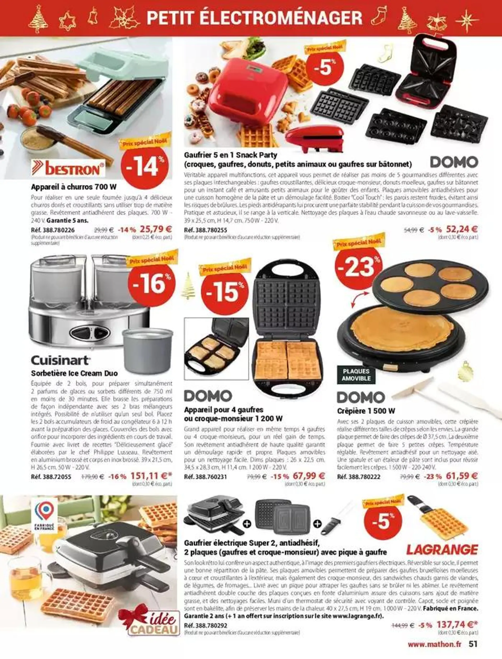  Noël Gourmand du 21 octobre au 31 décembre 2024 - Catalogue page 51