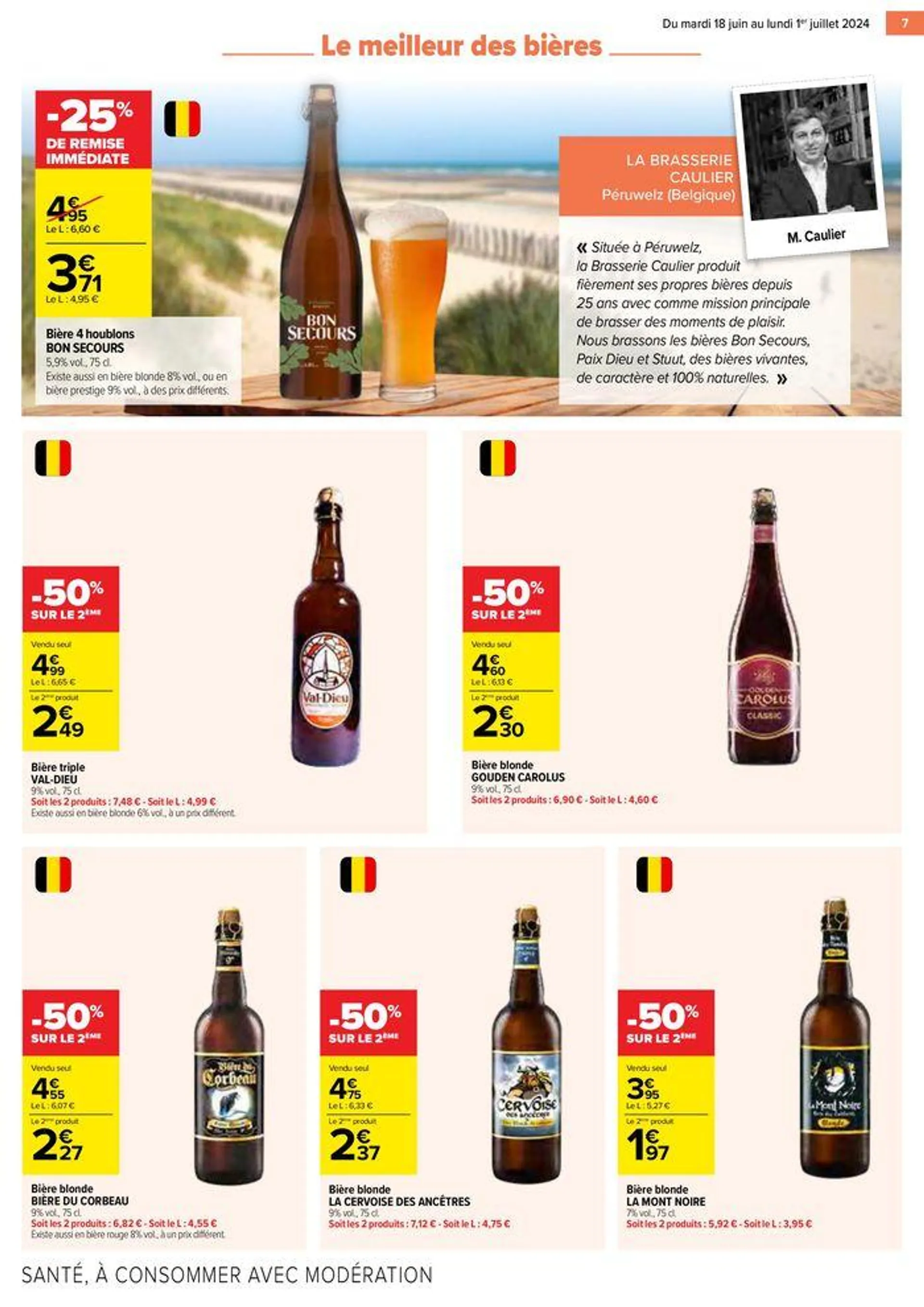 LE MEILLEUR DES BIERES  du 18 juin au 1 juillet 2024 - Catalogue page 7