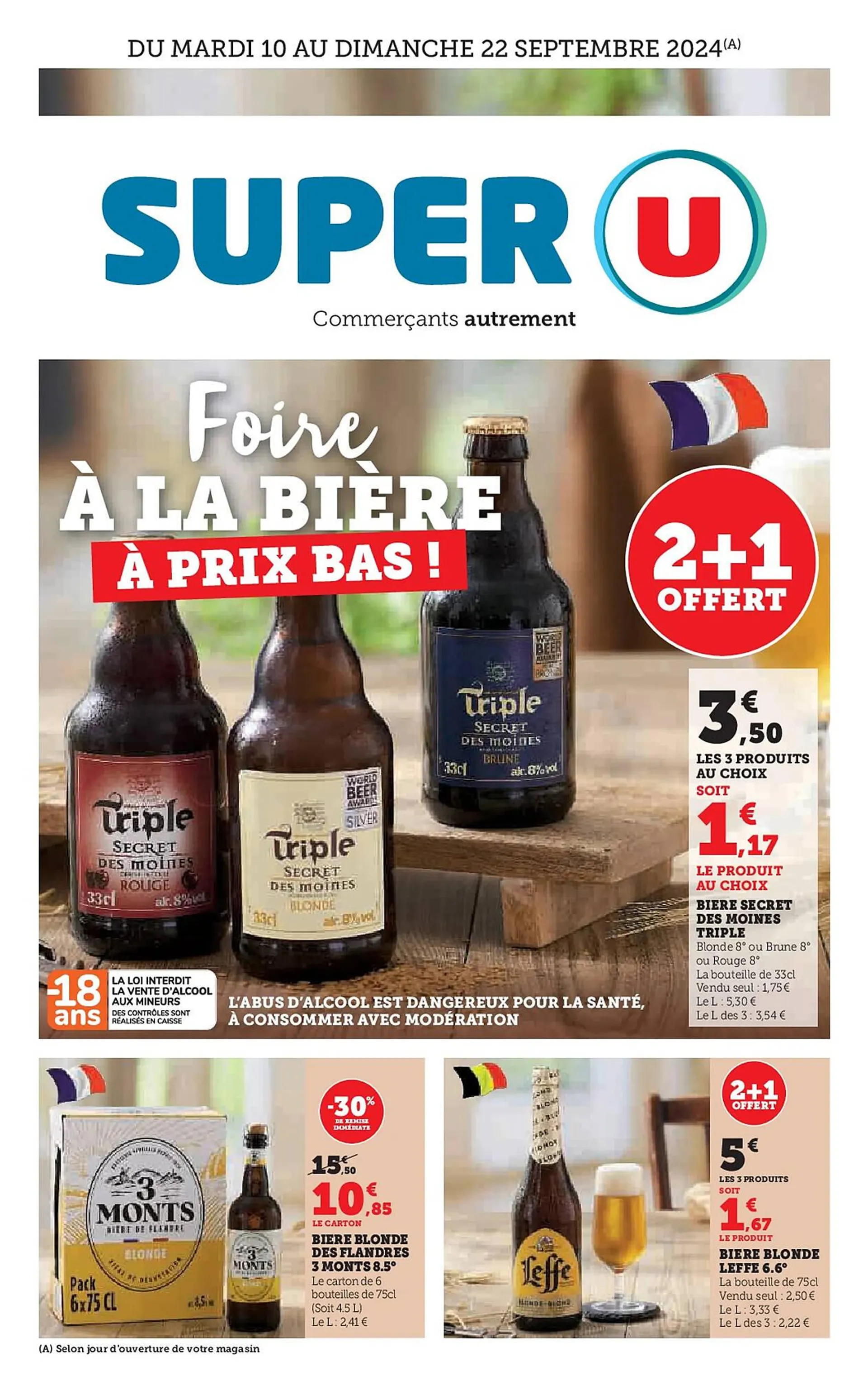 Catalogue Super U Foire à la bière - 1