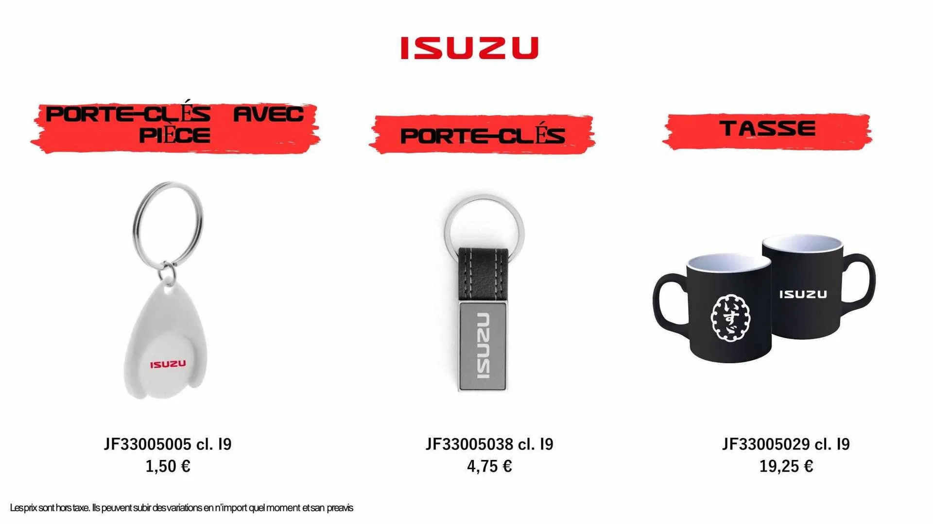 Catalogue ISUZU du 23 août au 30 septembre 2024 - Catalogue page 5