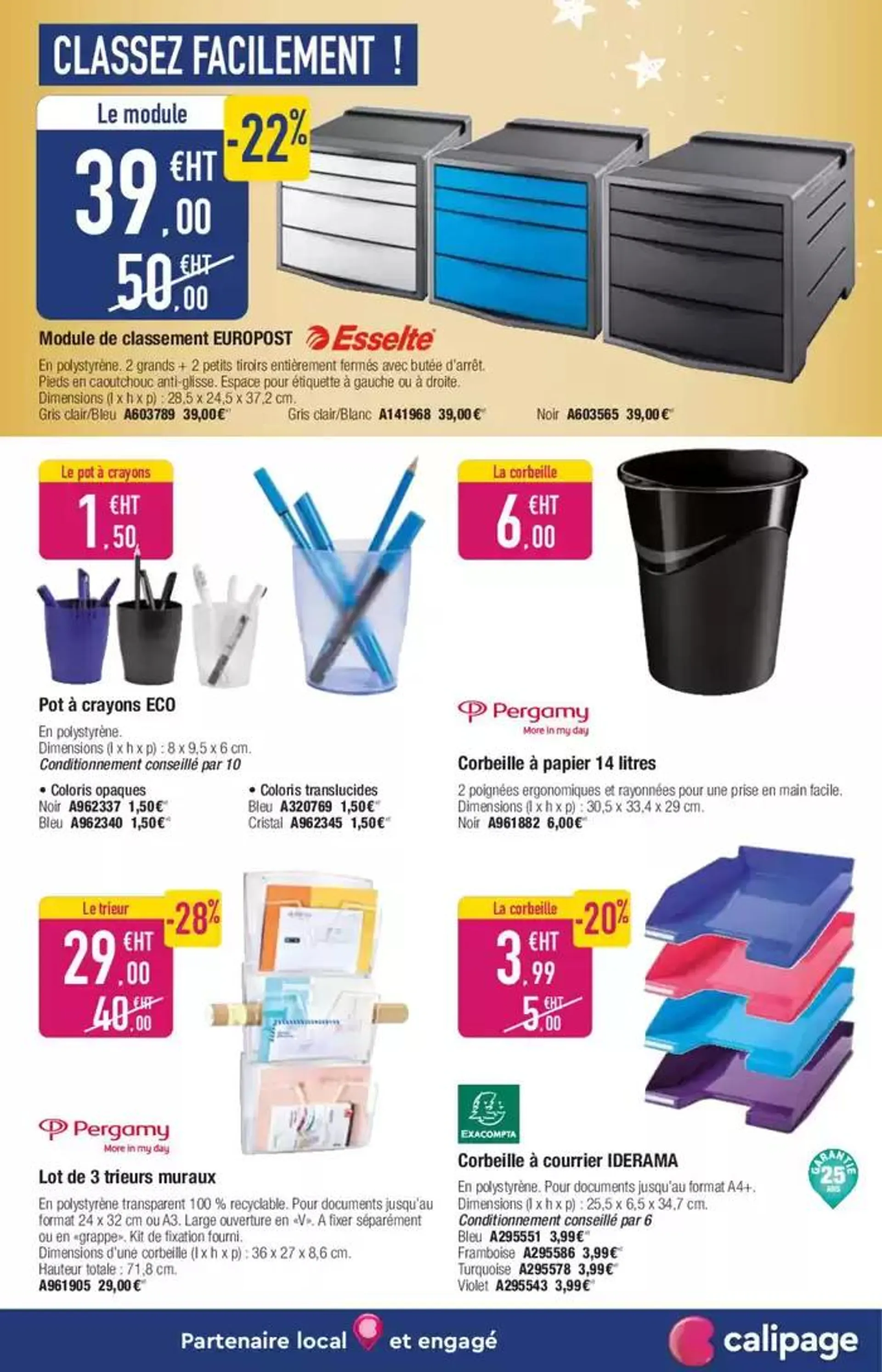 Noël productif, bureau étincelant ! du 11 octobre au 21 décembre 2024 - Catalogue page 9