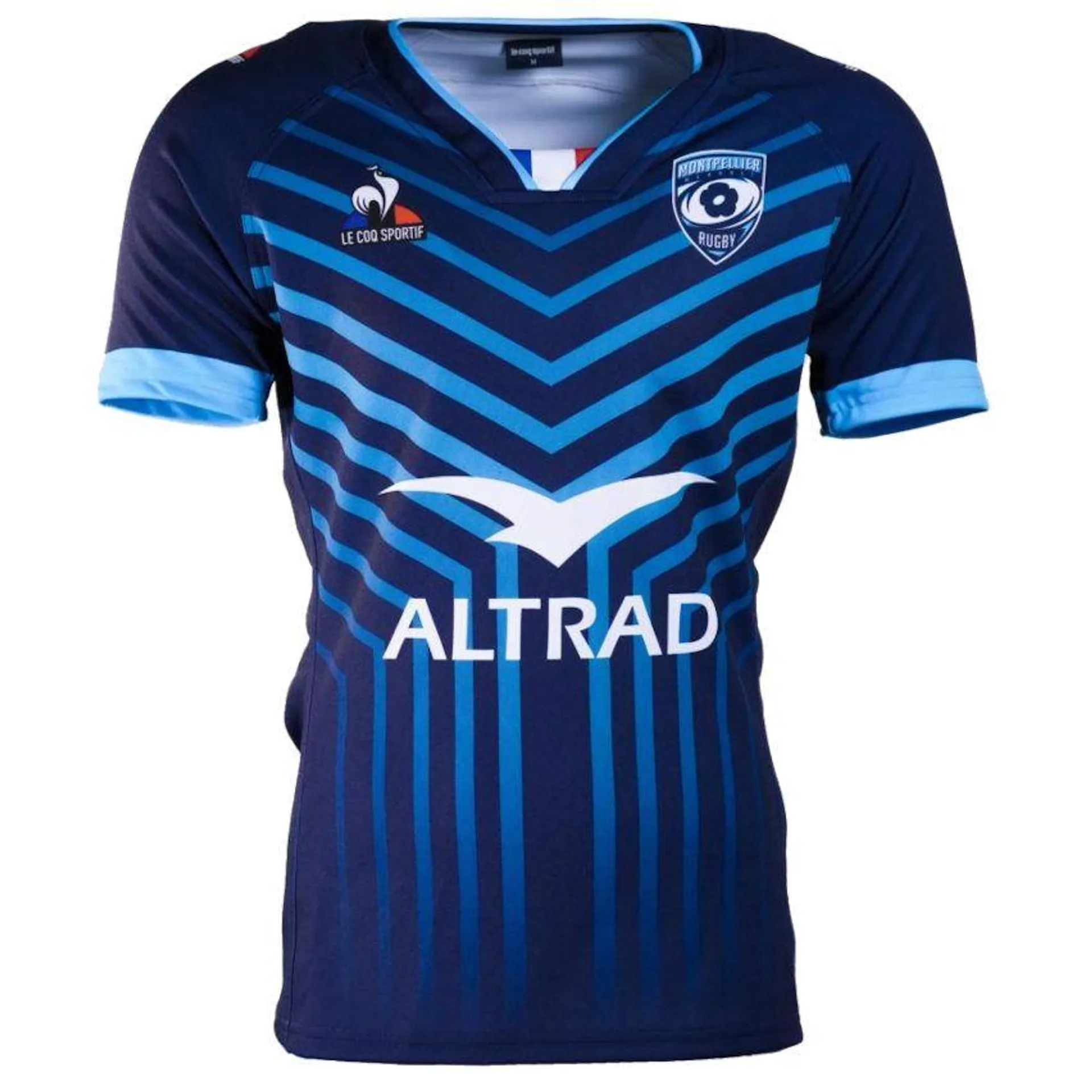 Maillot Rugby Enfant Montpellier Hérault MHR Domicile 2023/2024- Le Coq Sportif