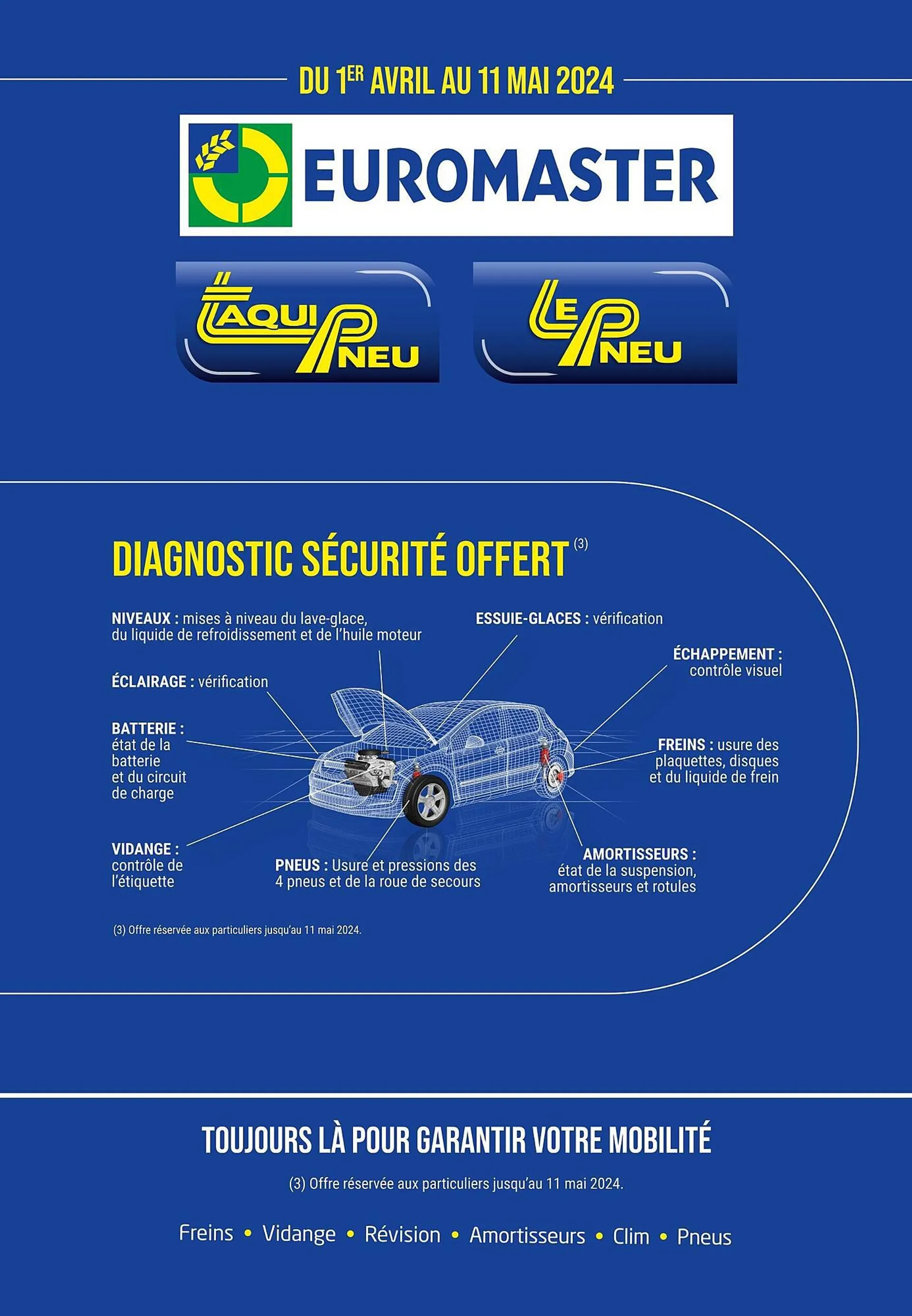 Catalogue Euromaster du 31 mars au 11 mai 2024 - Catalogue page 6