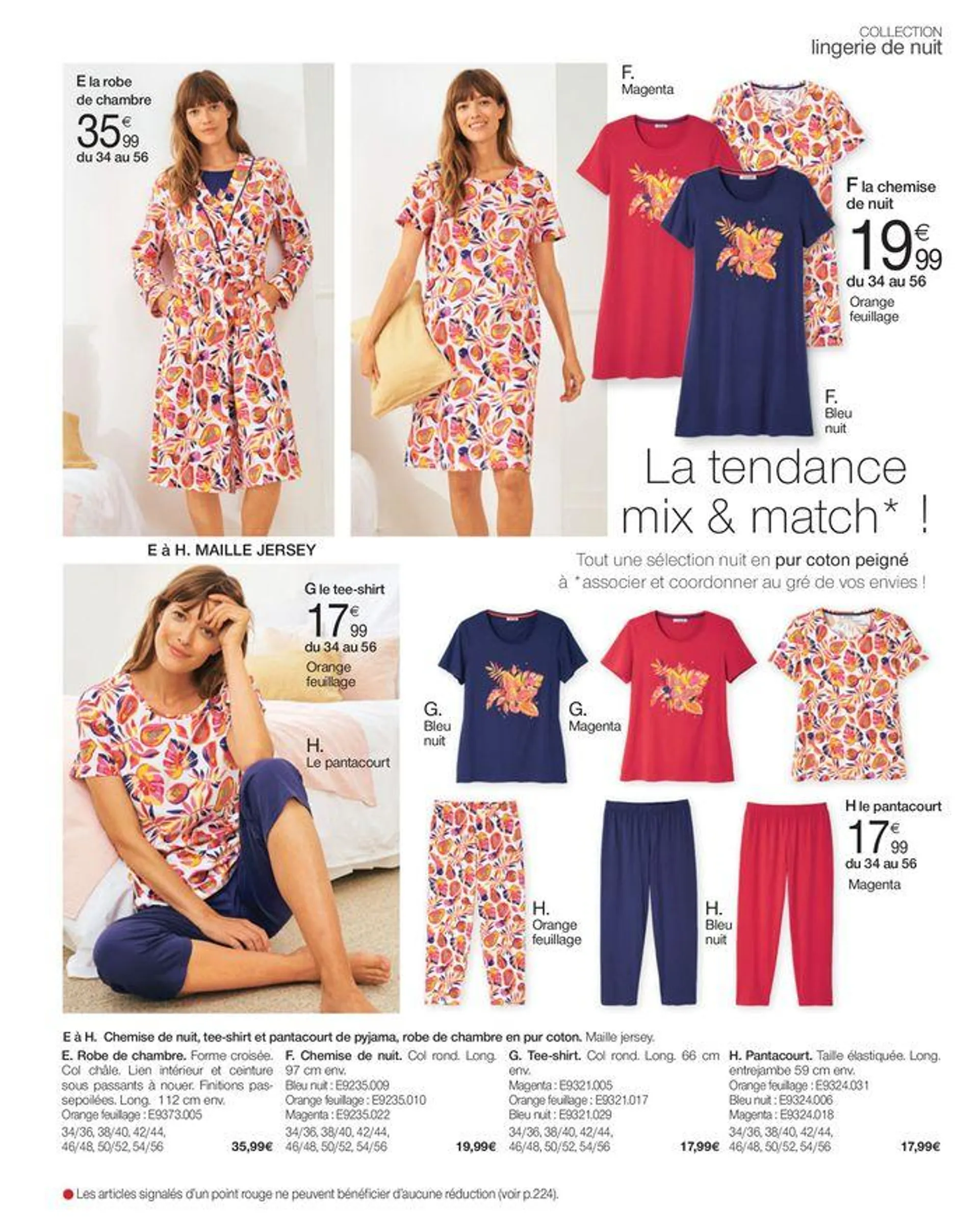 Le confort me donne du style du 10 mai au 31 octobre 2024 - Catalogue page 165