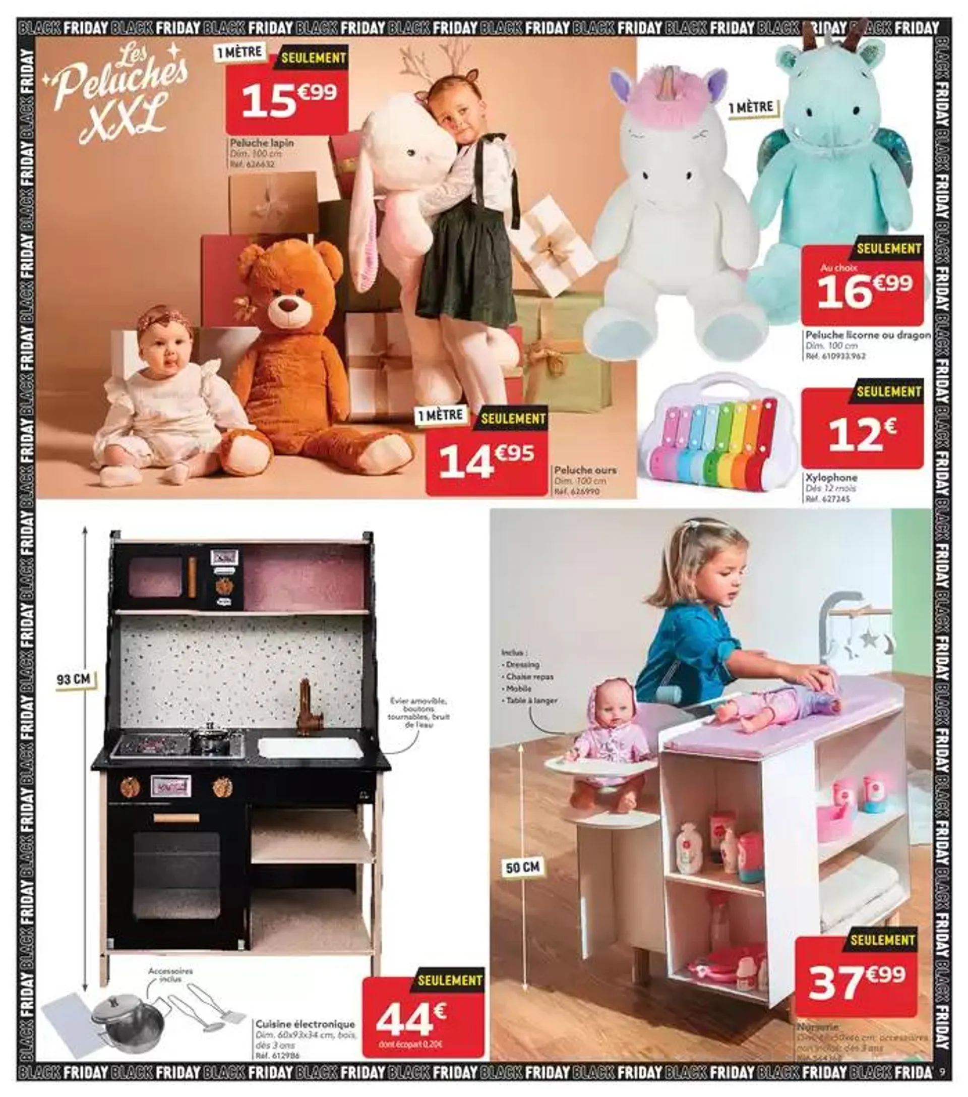 Black Friday : offres à saisir du 26 novembre au 4 décembre 2024 - Catalogue page 9