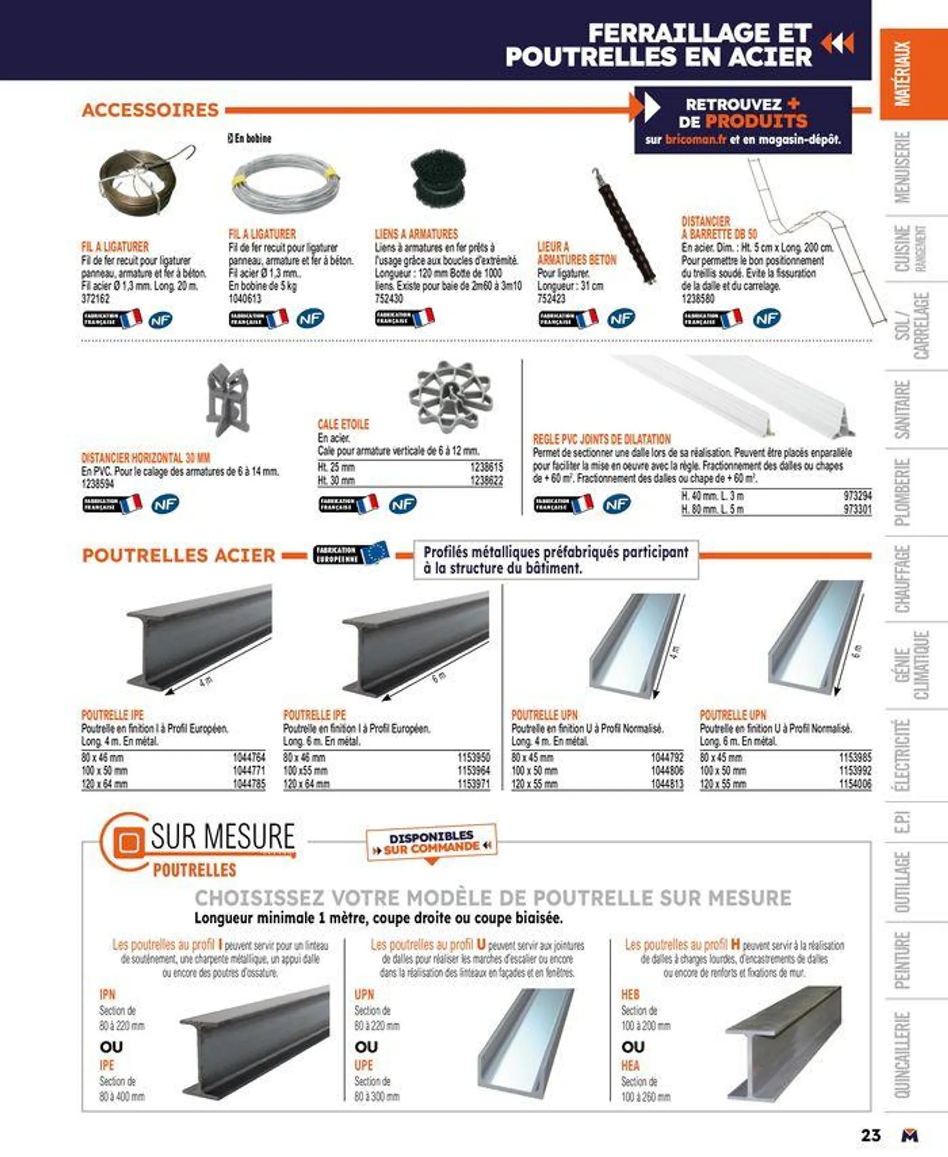 Guide produits 2024 du 15 mars au 31 décembre 2024 - Catalogue page 23