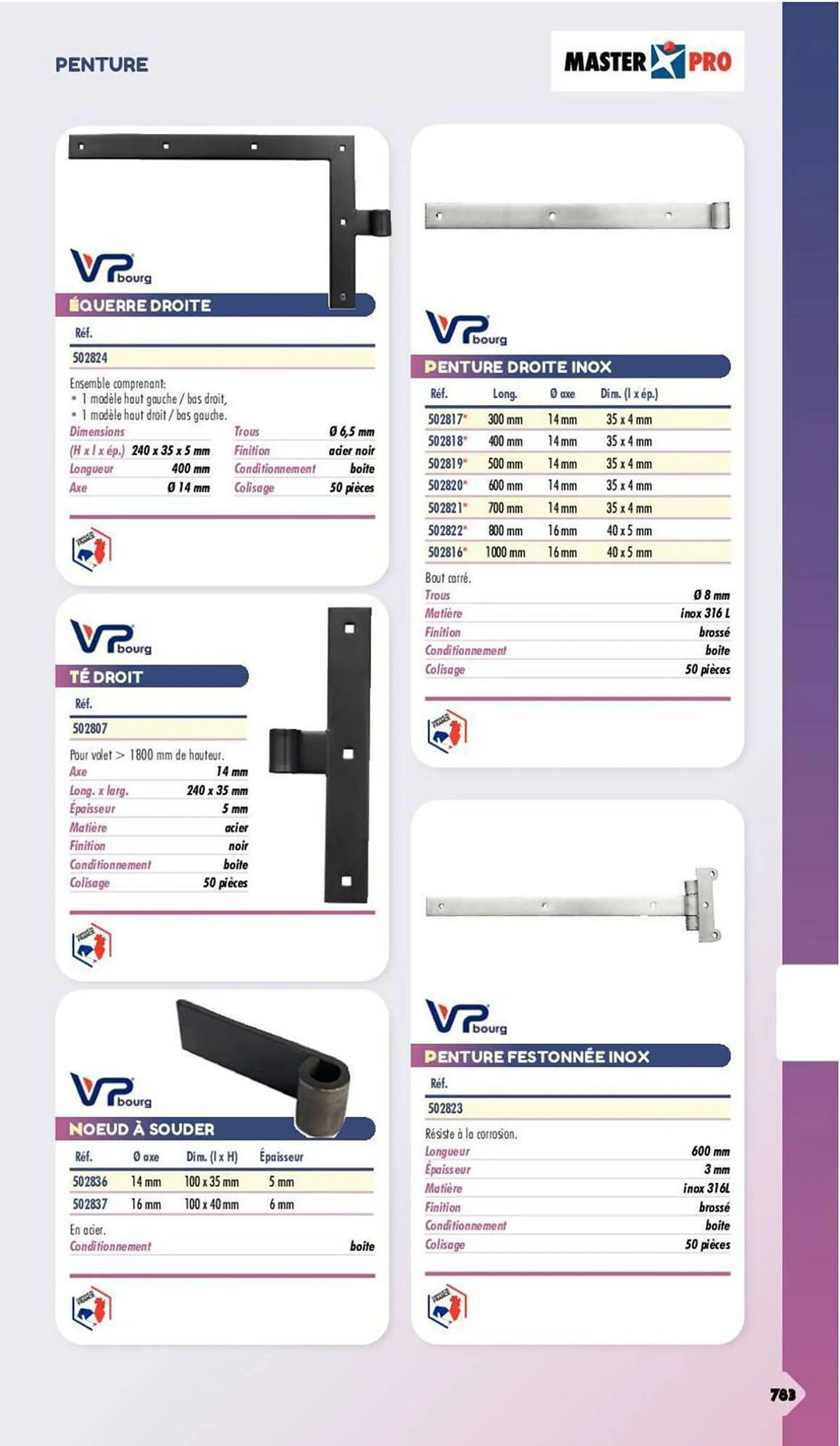 Catalogue Master Pro du 3 janvier au 31 décembre 2024 - Catalogue page 760