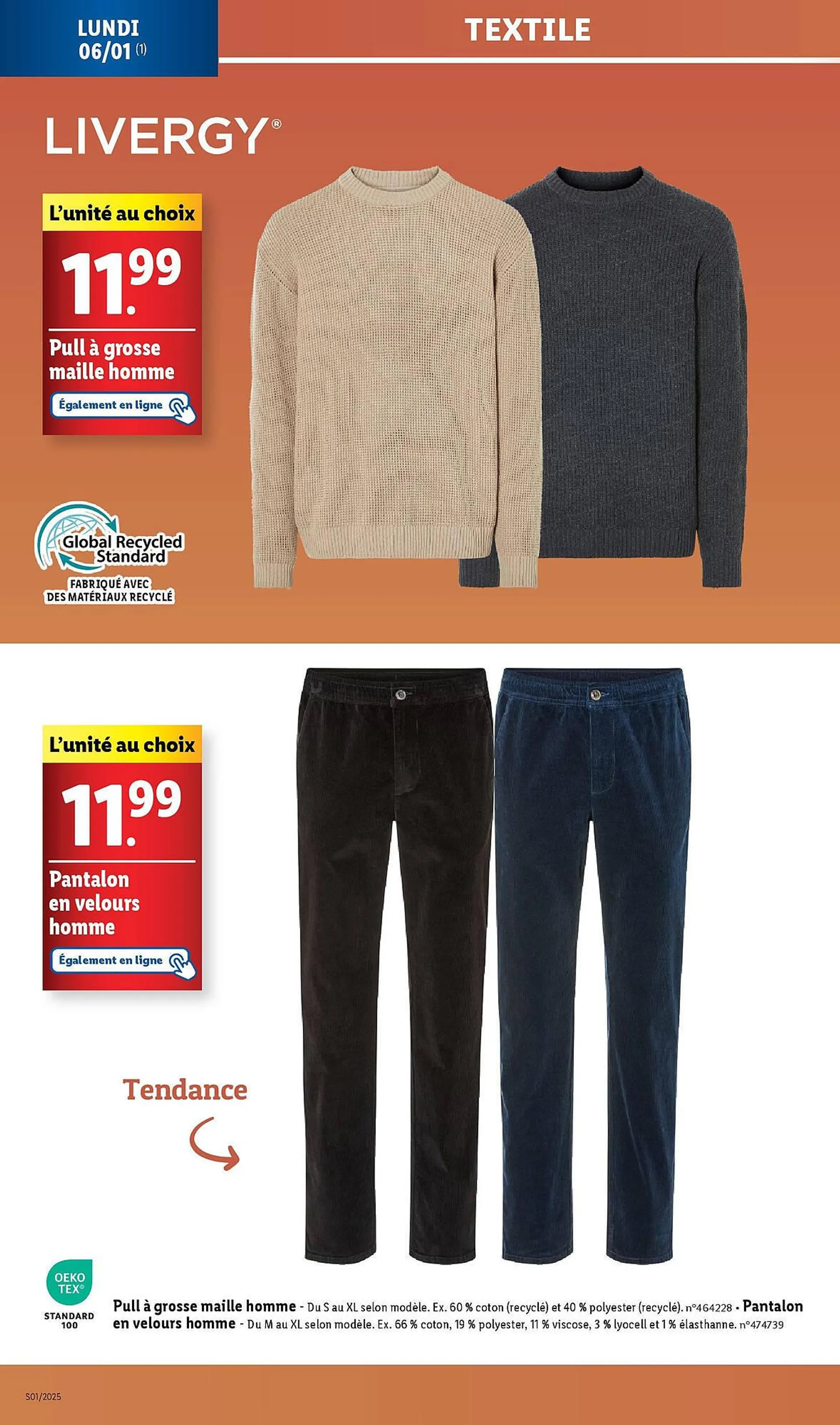 Catalogue Lidl du 2 janvier au 6 janvier 2025 - Catalogue page 34