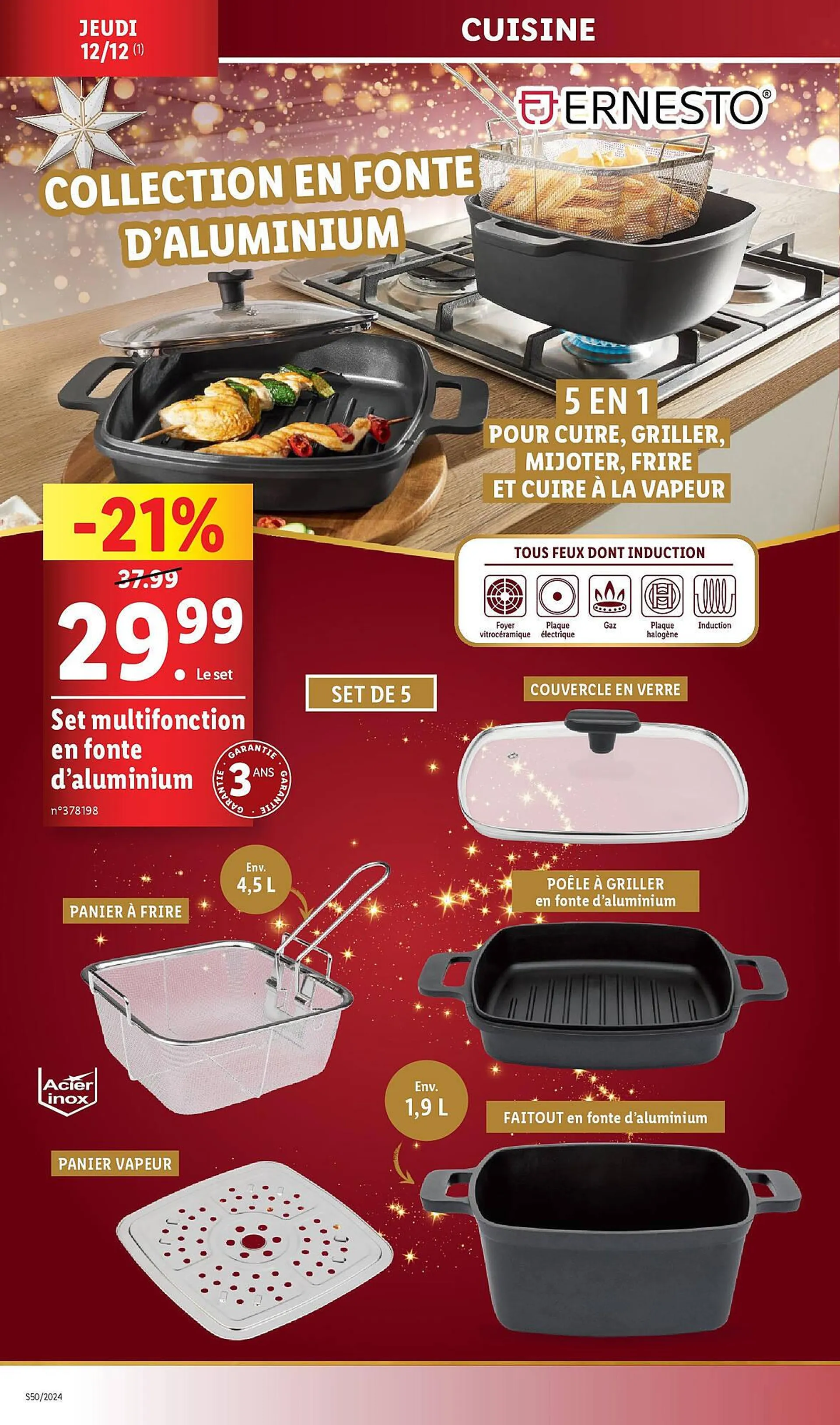 Catalogue Lidl du 12 décembre au 16 décembre 2024 - Catalogue page 2