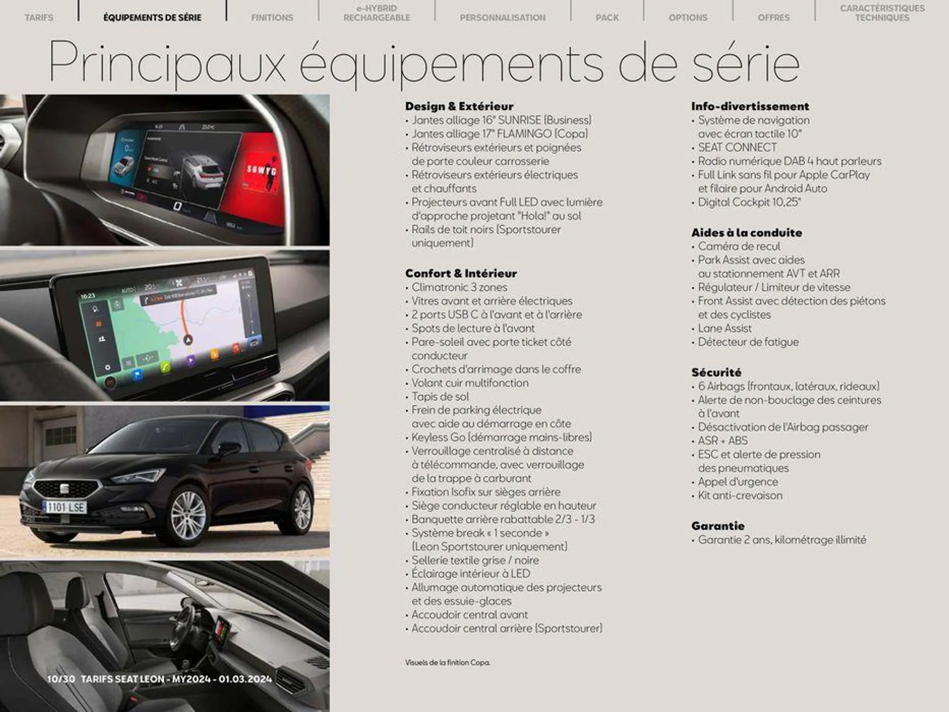 SEAT Leon 5 portes: du 5 mars au 5 mars 2025 - Catalogue page 10