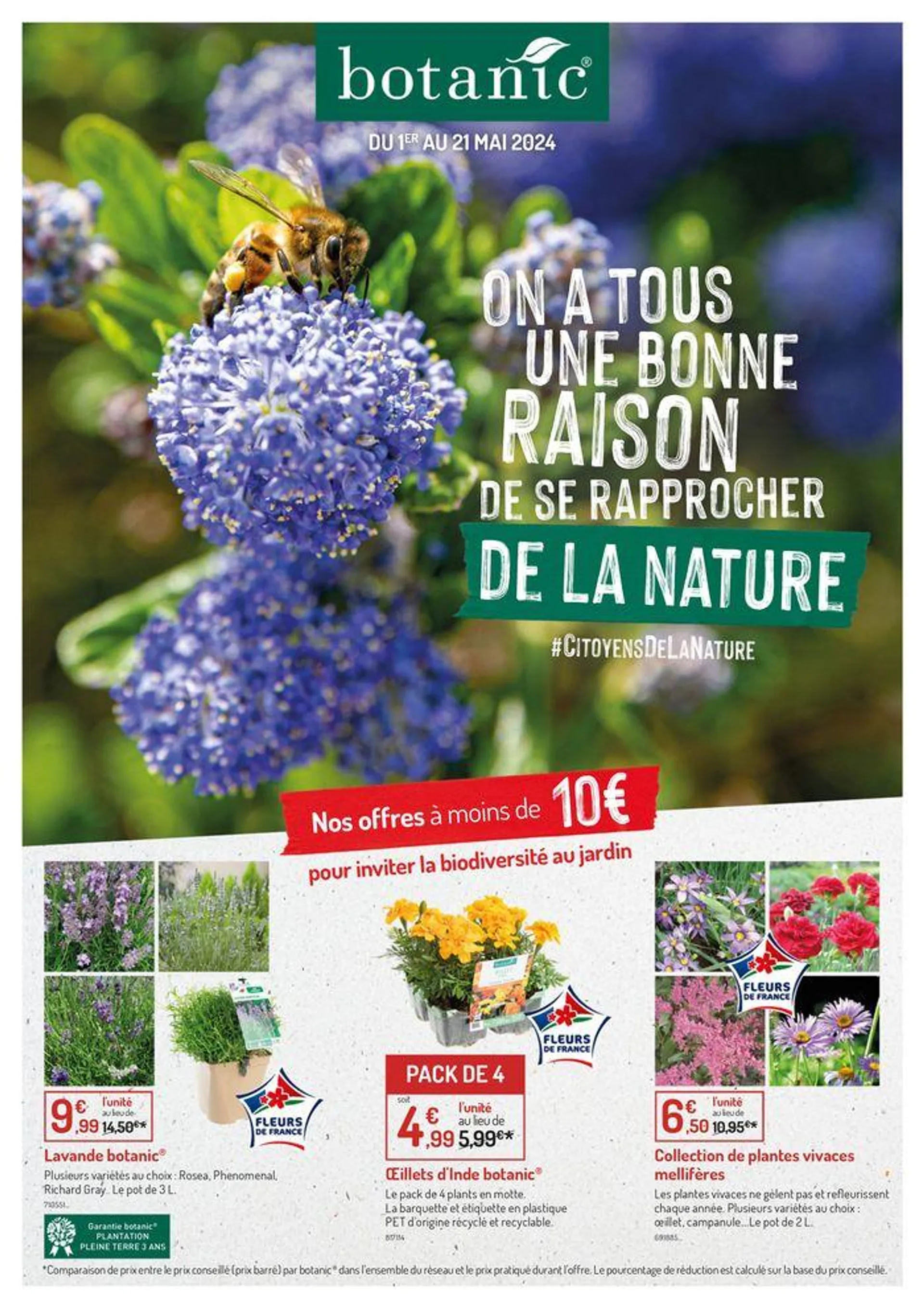 Nos offres à moins de 10€ pour inviter la biodiversité au jardin  - 1