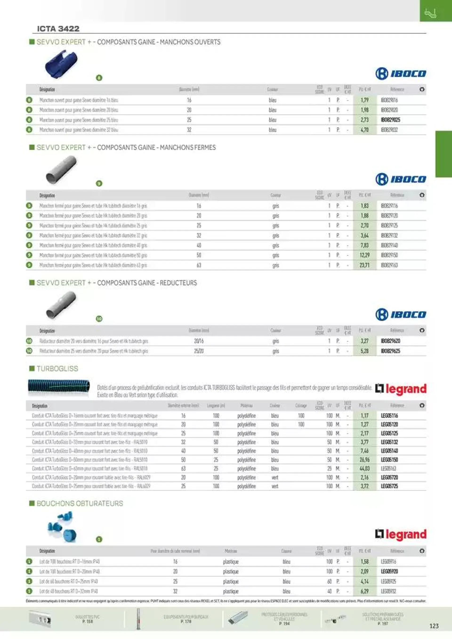 Conduits & Canalisations du 31 octobre au 31 décembre 2024 - Catalogue page 31