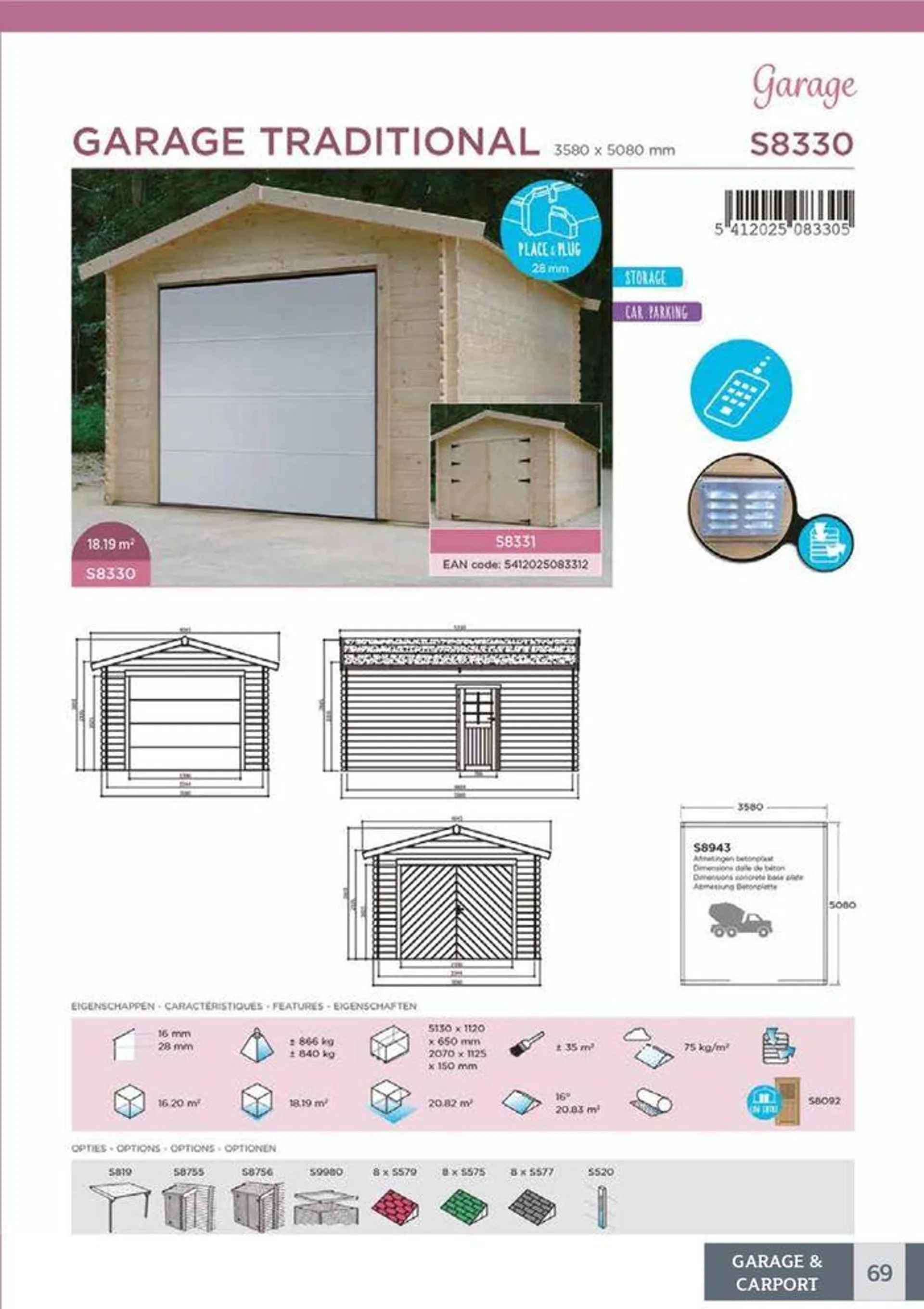 Abris de Jardin du 31 janvier au 31 décembre 2024 - Catalogue page 69