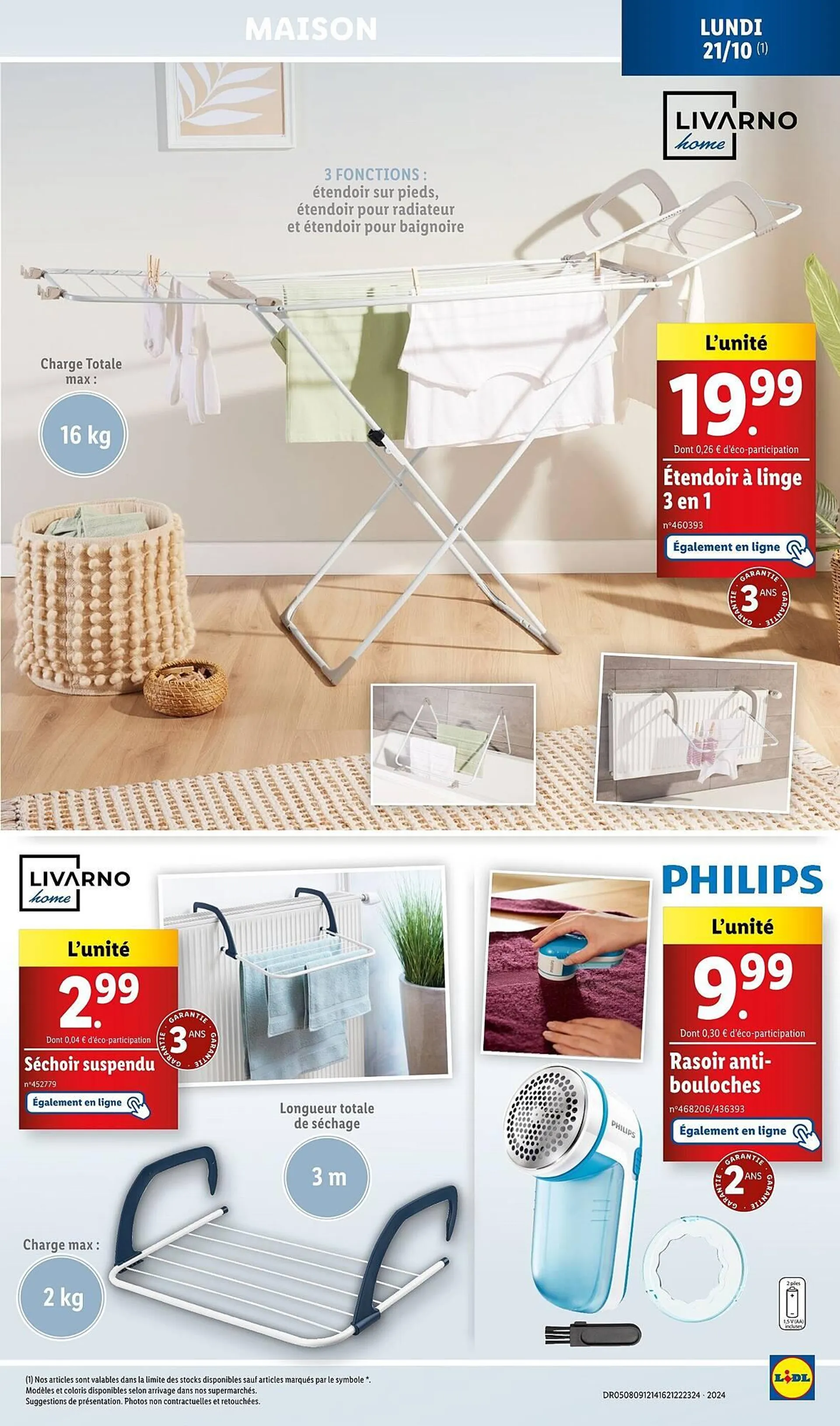 Catalogue Lidl du 17 octobre au 21 octobre 2024 - Catalogue page 33