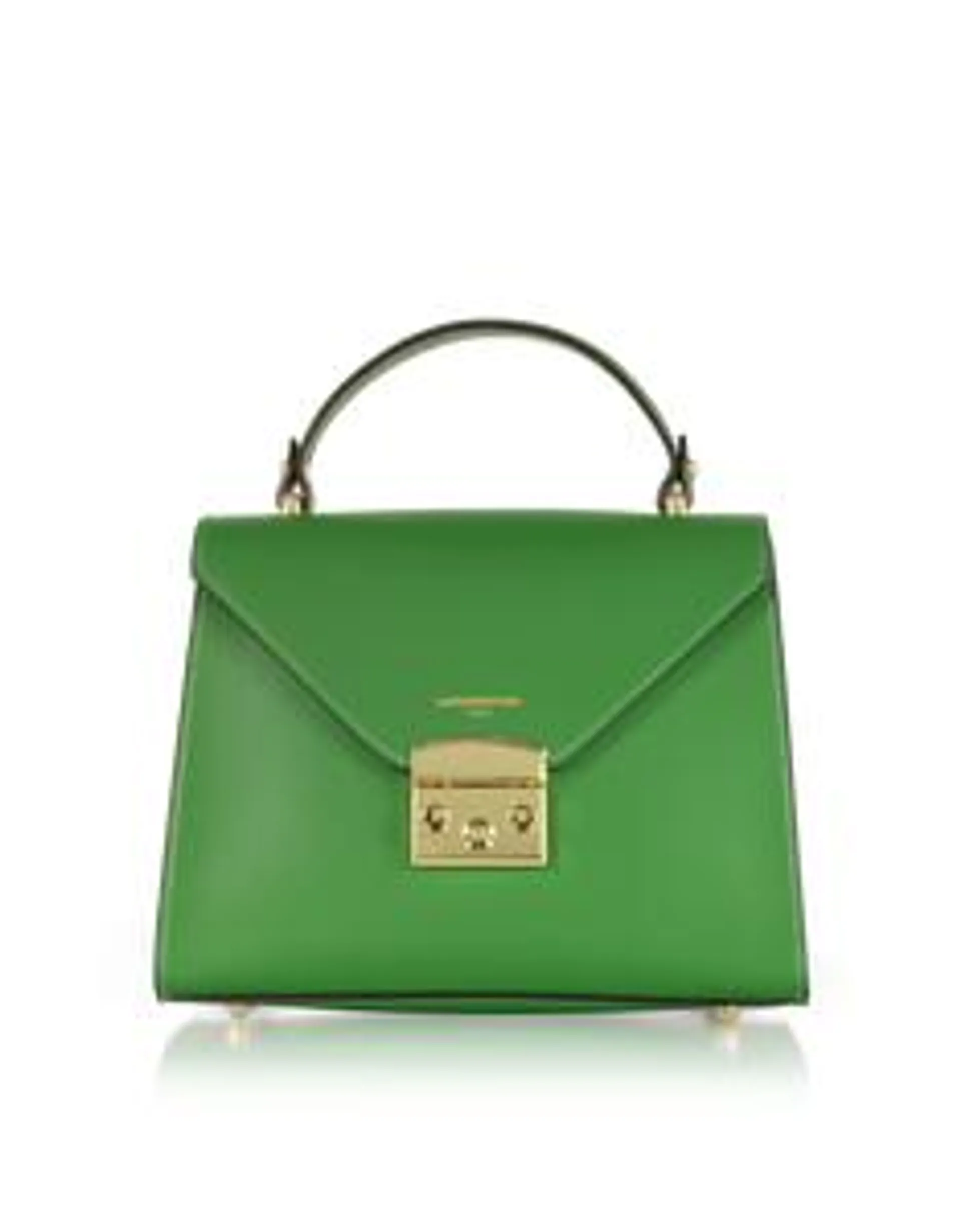 LE PARMENTIER - Peggy Leather Top Handle Satchel Bag