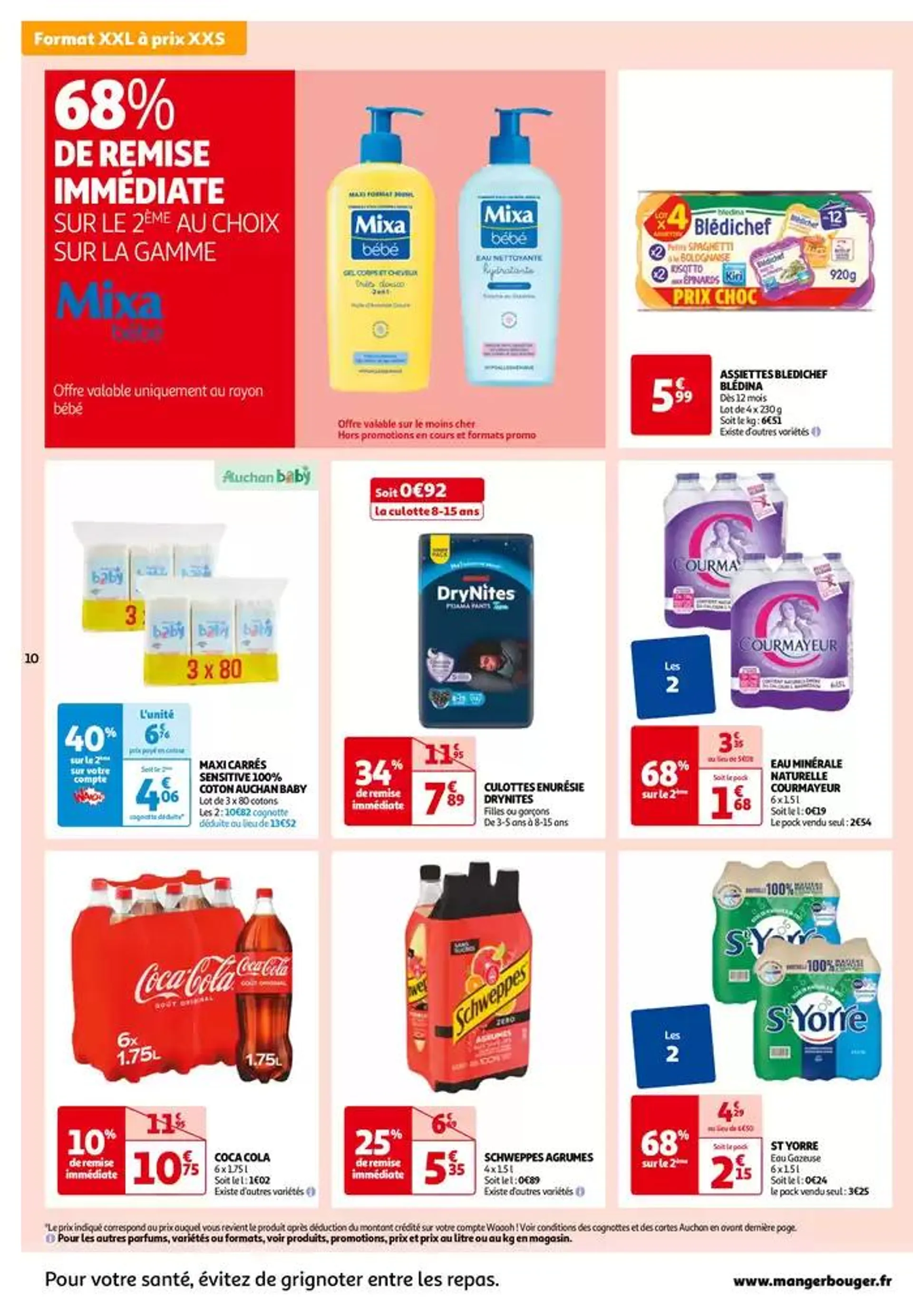 Top depart : 25 jours Auchan  du 29 octobre au 4 novembre 2024 - Catalogue page 10