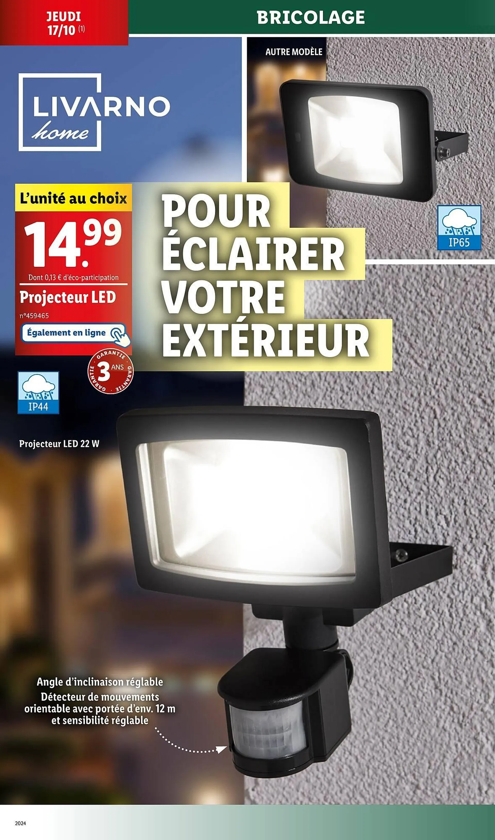 Catalogue Lidl du 16 octobre au 22 octobre 2024 - Catalogue page 54